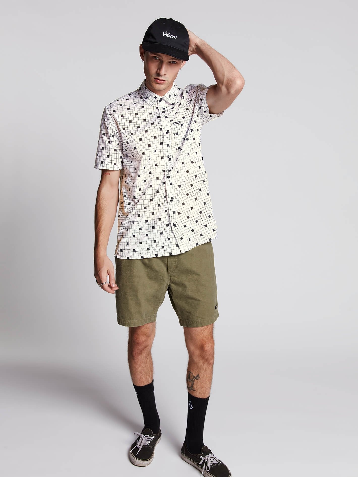 Crossed Up Shirt - White