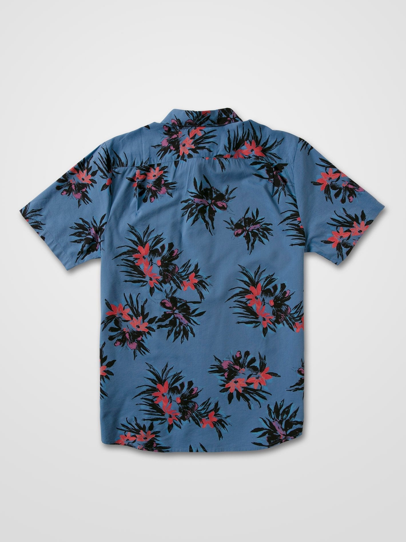 Floral With Cheese Shirt - Ballpoint Blue