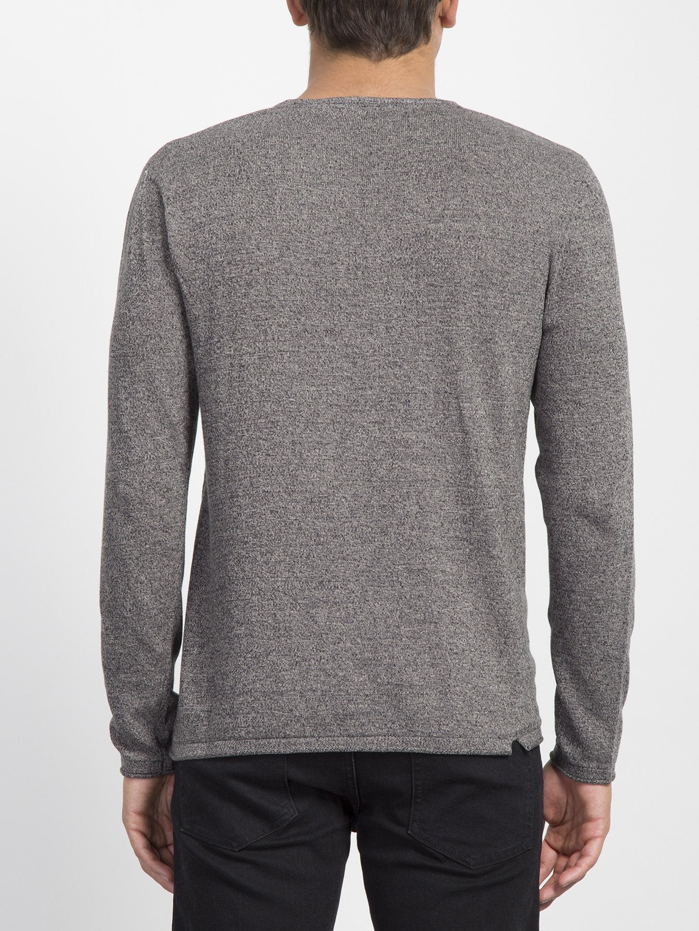 Faine Crew Sweater - Heather Grey