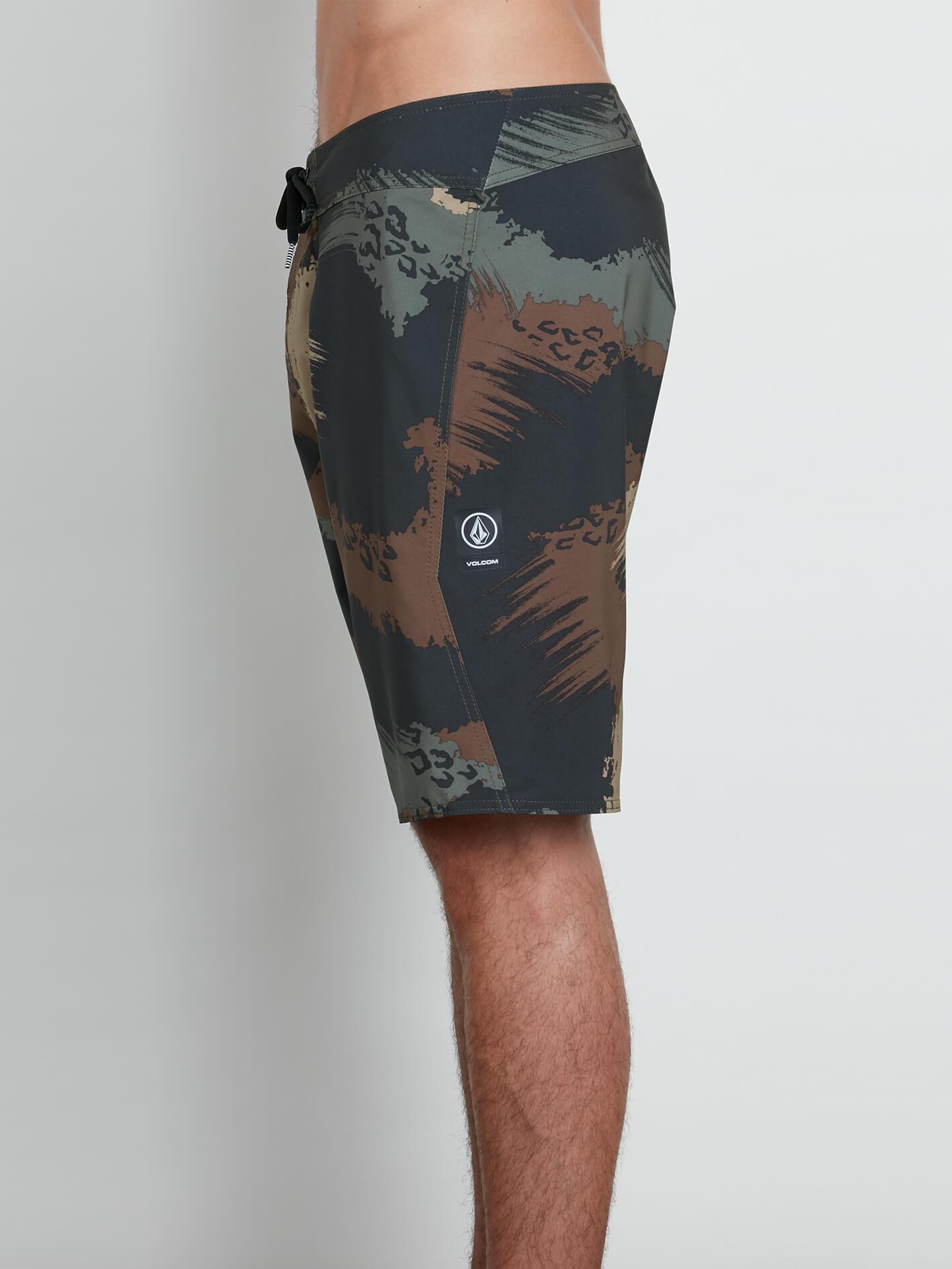 Lido Solid Mod Boardshorts - Military