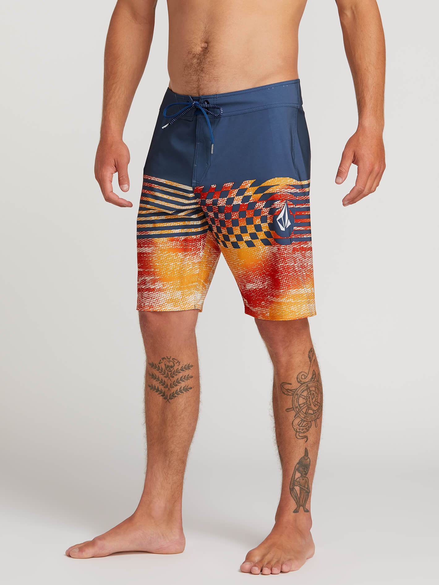 Lido Block Mod 21" Boardshort - Indigo