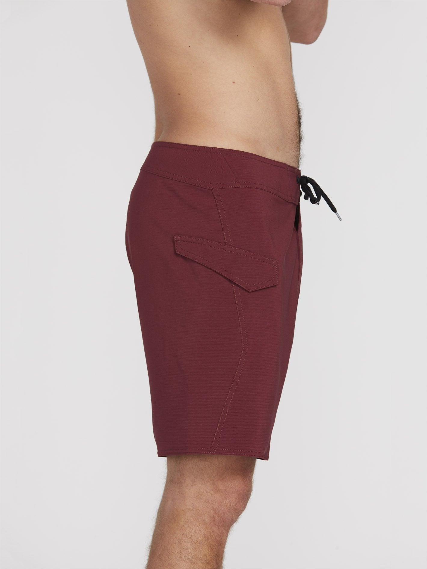 Lido Solid Mod 18" Boardshort - Pinot