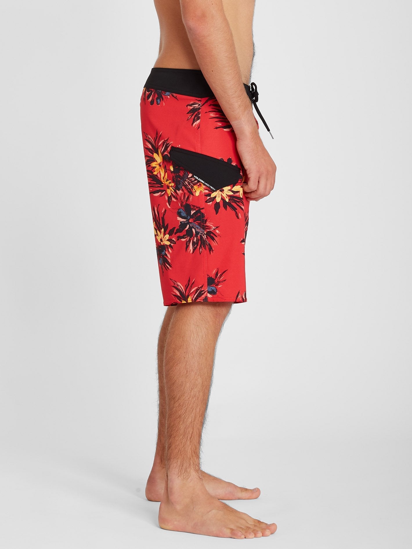 Mod Lido Print 20" Boardshort - Carmine Red