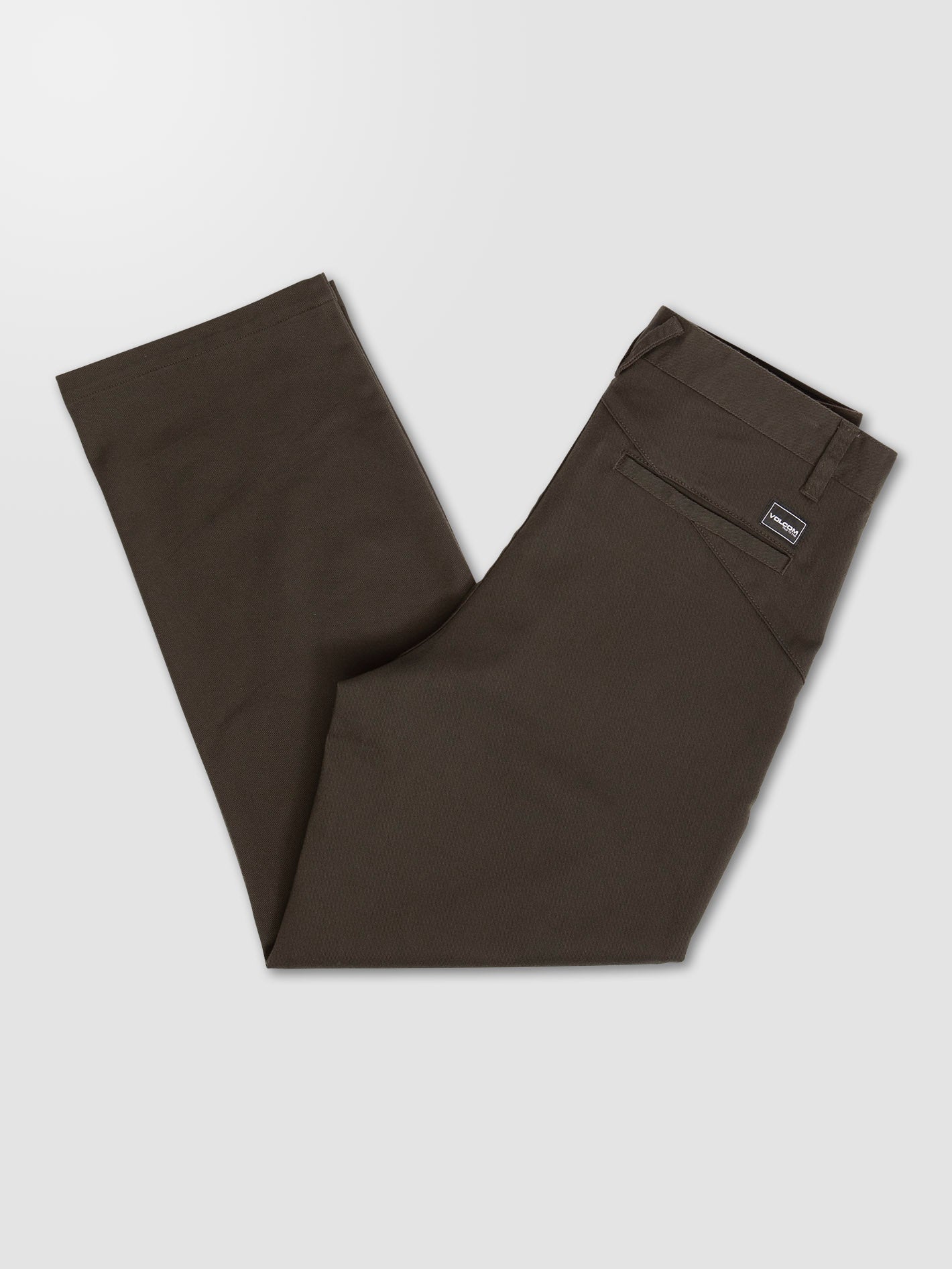 Loose Truck Chino Trousers - RINSED BLACK