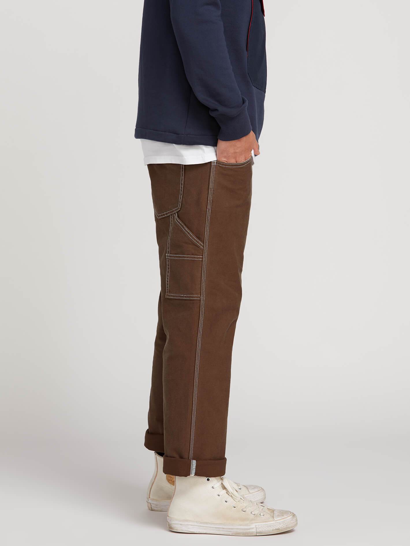 Whaler Util Trousers - Dark Brown