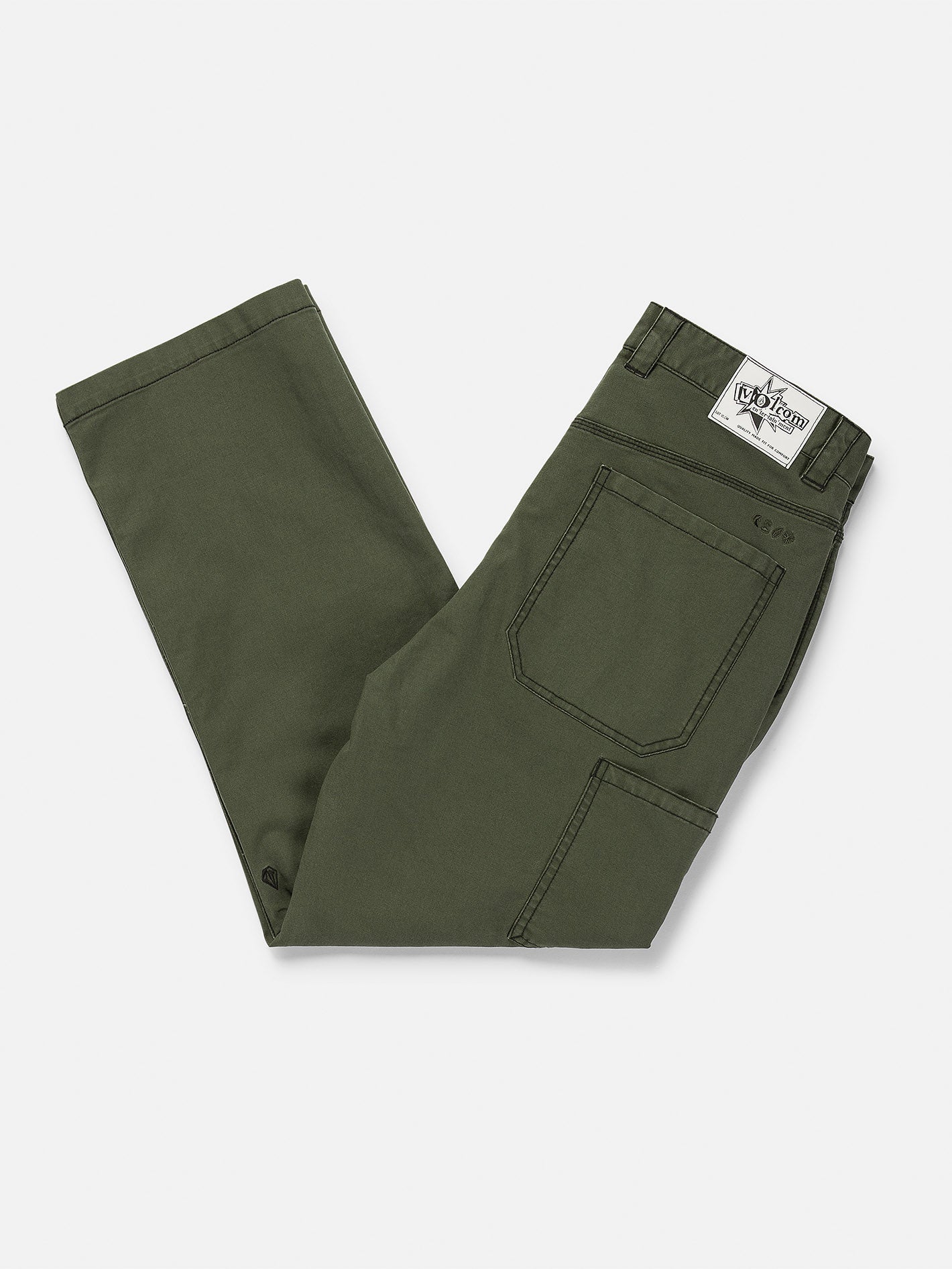 V Ent Fat Tony Kraftsman Trousers - SQUADRON GREEN