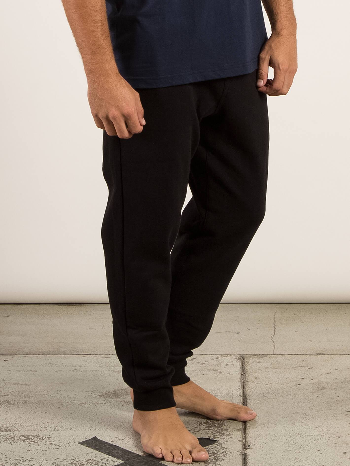 Single Stone Fleece Pants - Black