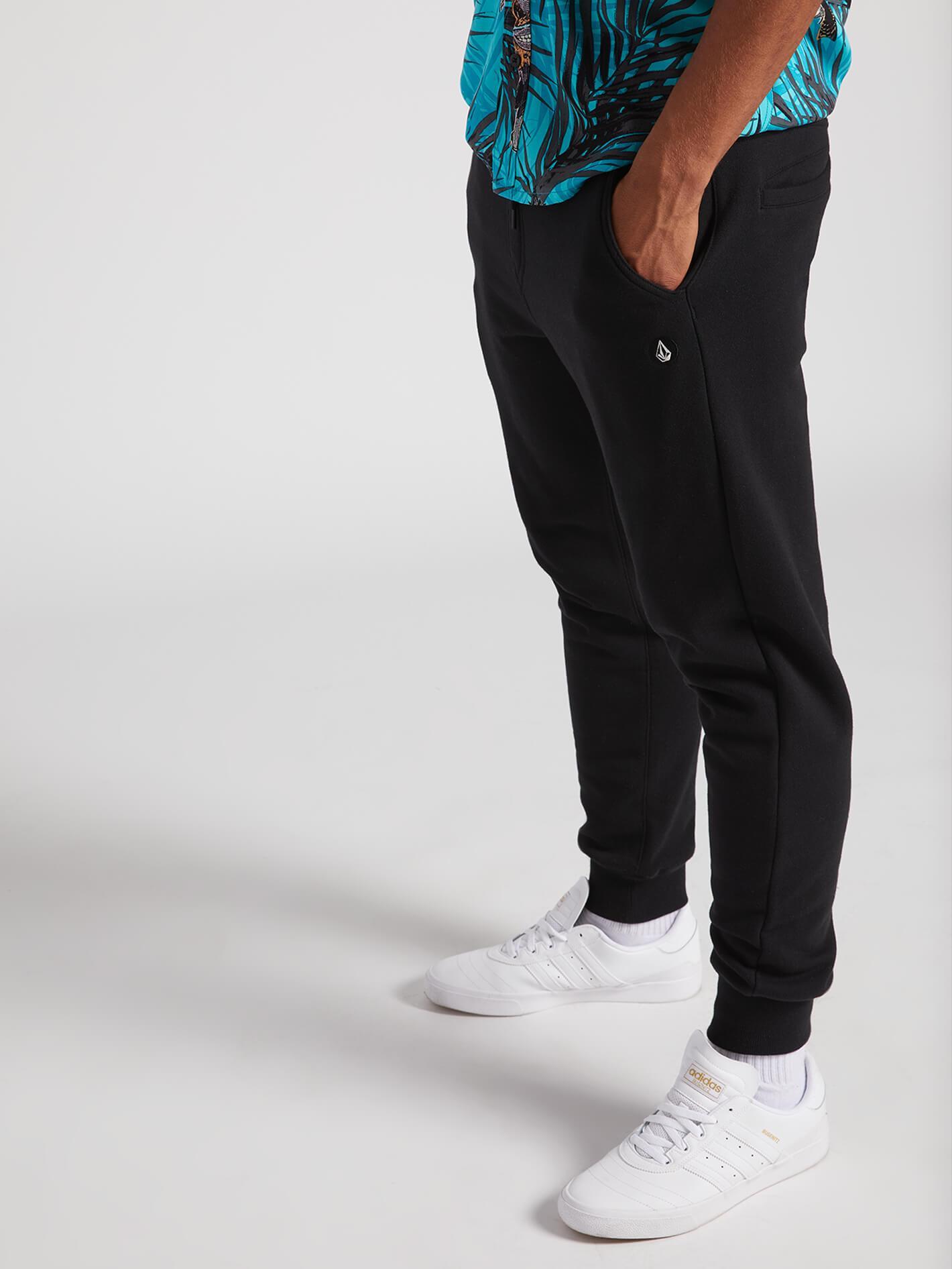 Single Stone Fleece Pants - Black
