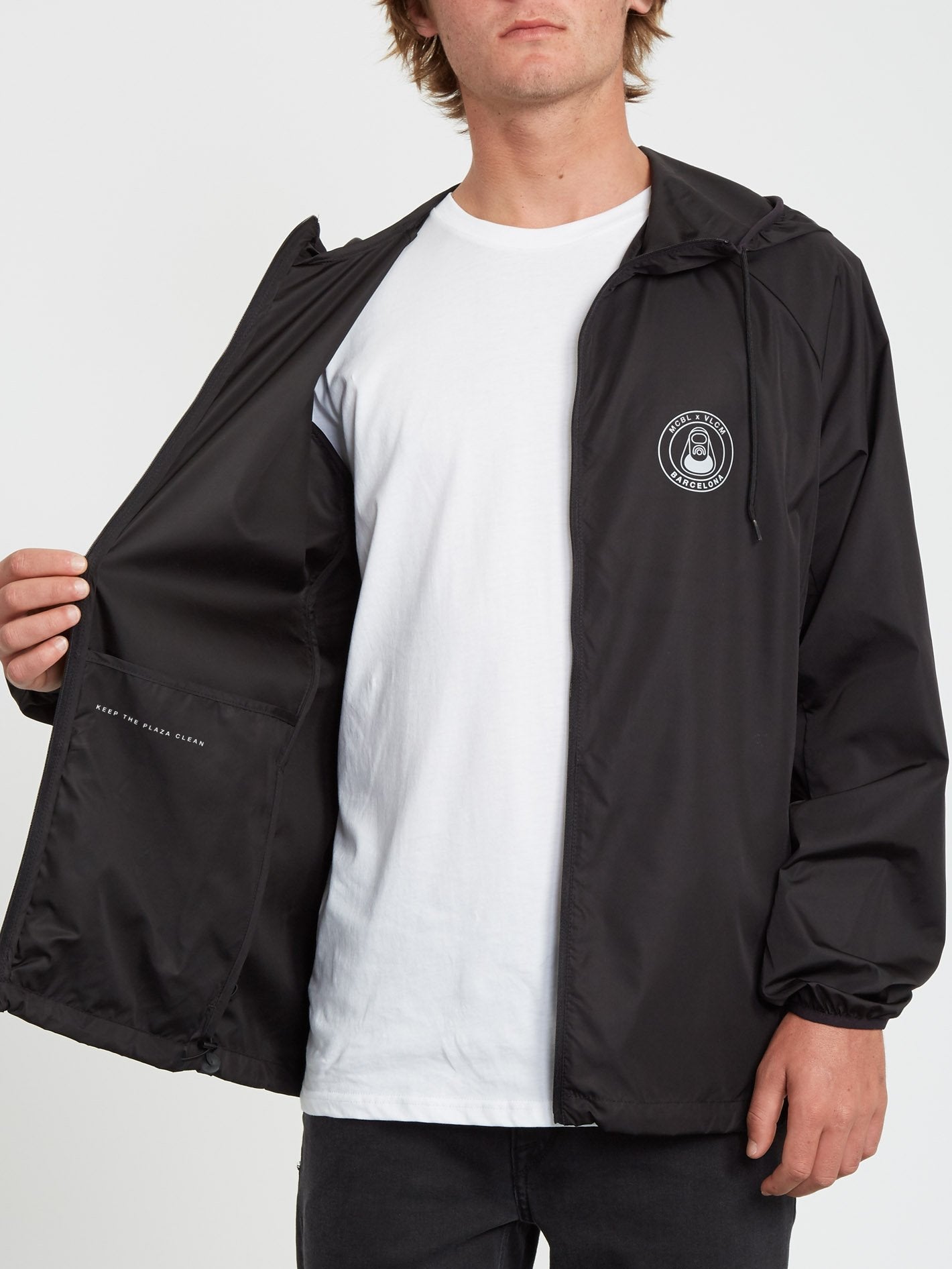MCBL X VLCM Windbreaker - Black
