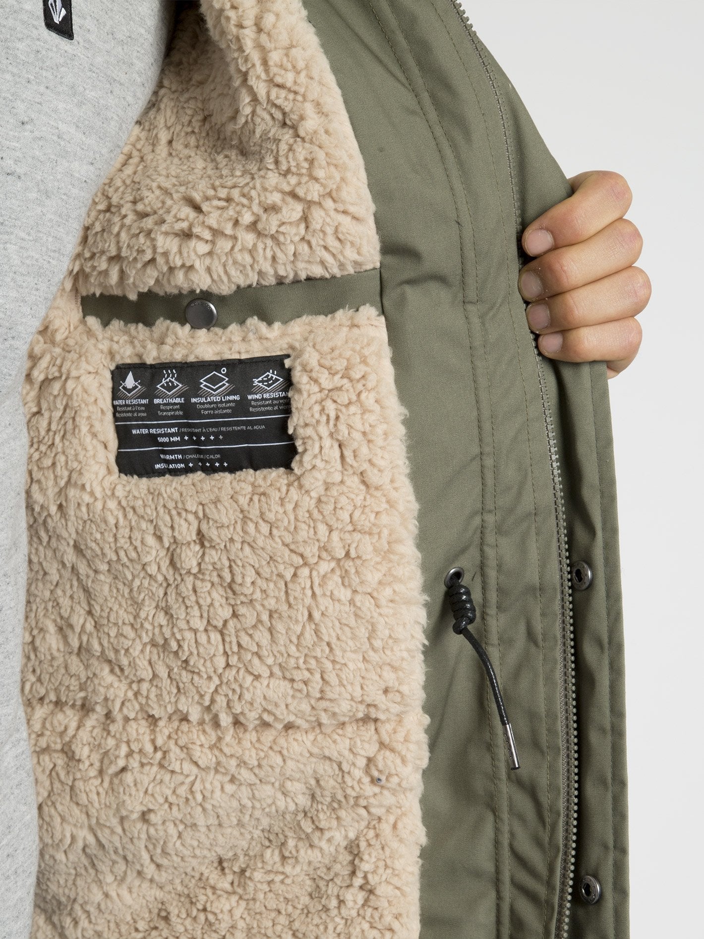 Lidward 5K Jacket - Army Green Combo
