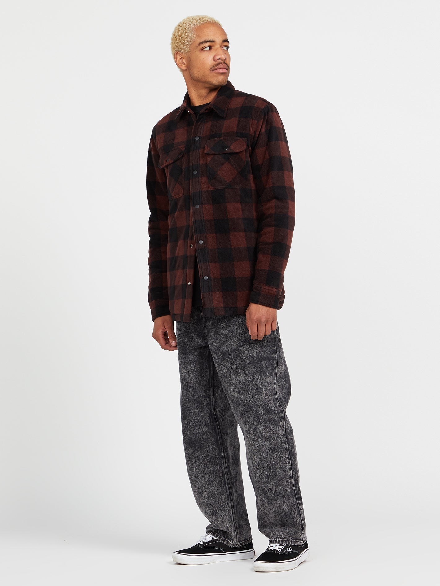 Billow Tapered Jeans - LIGHT ACID BLACK