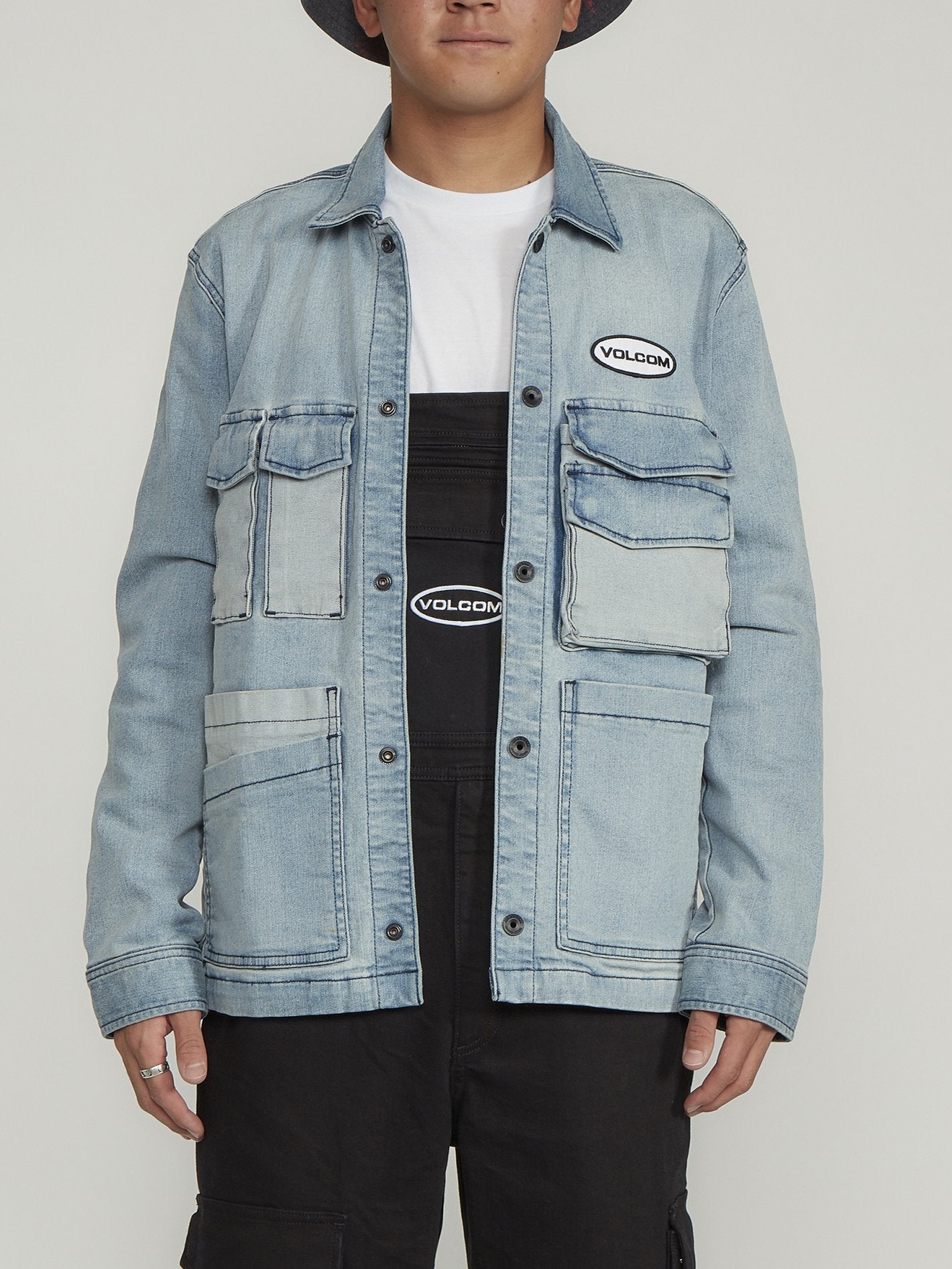 Volcompartment jacket - BLUE