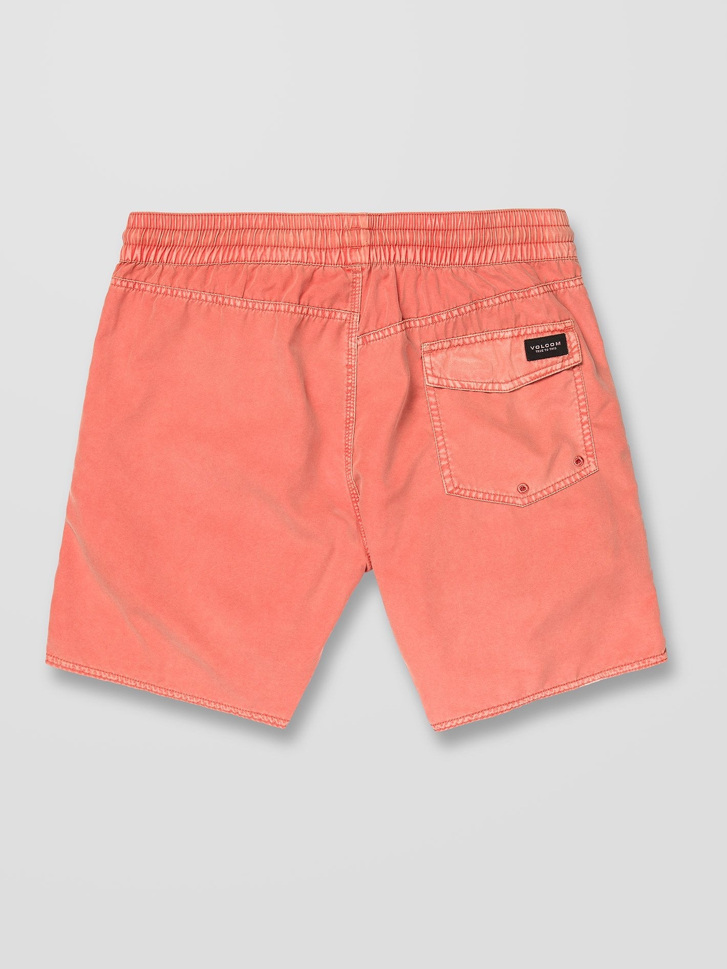 Center Trunk 17" Boardshort - LIVING CORAL