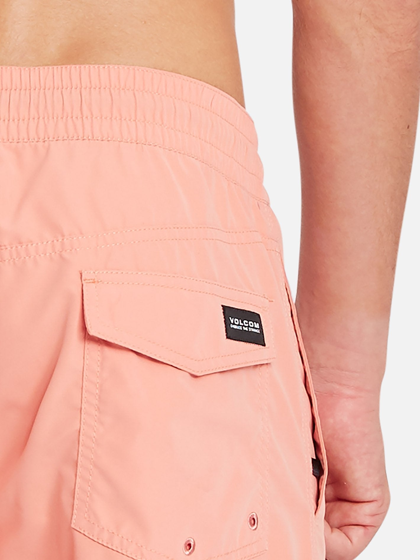Lido Solid Trunk 16" Boardshort - Clay Orange