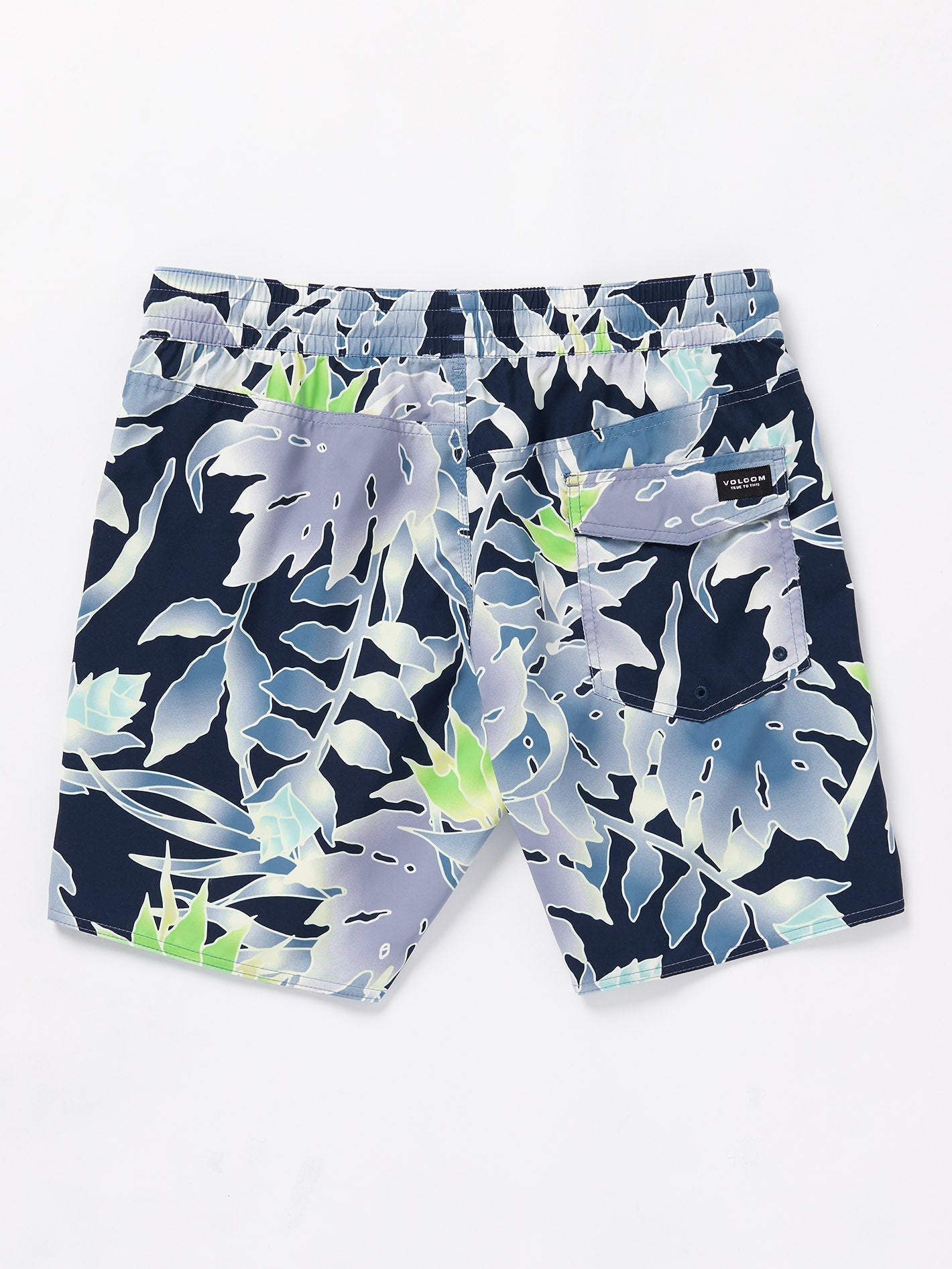 Lido Print Trunk 17" Boardshort - NAVY