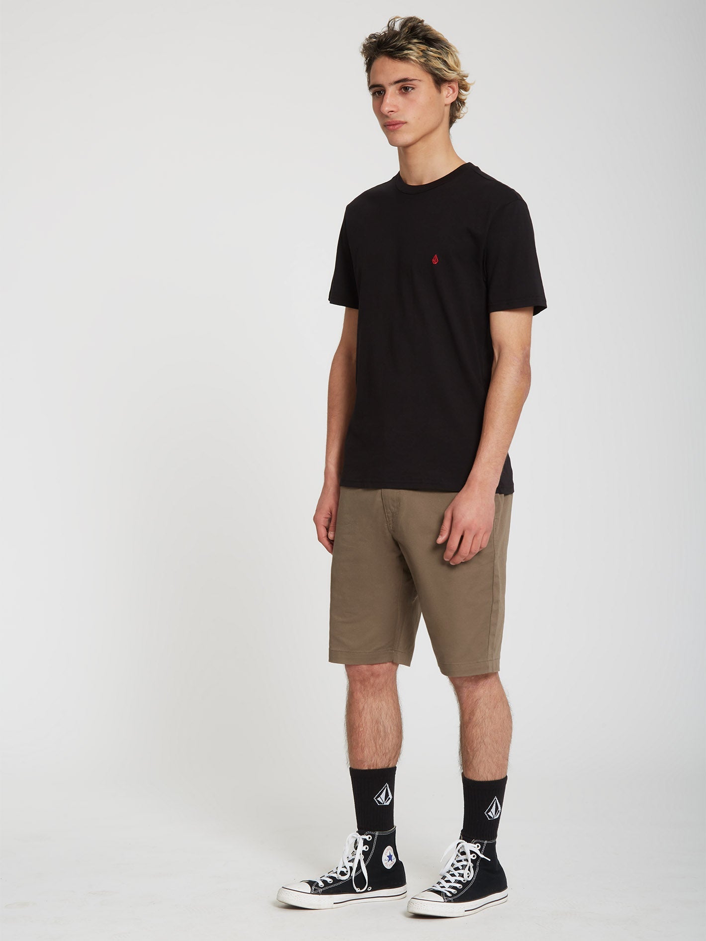 Stone Blanks T-shirt - BLACK