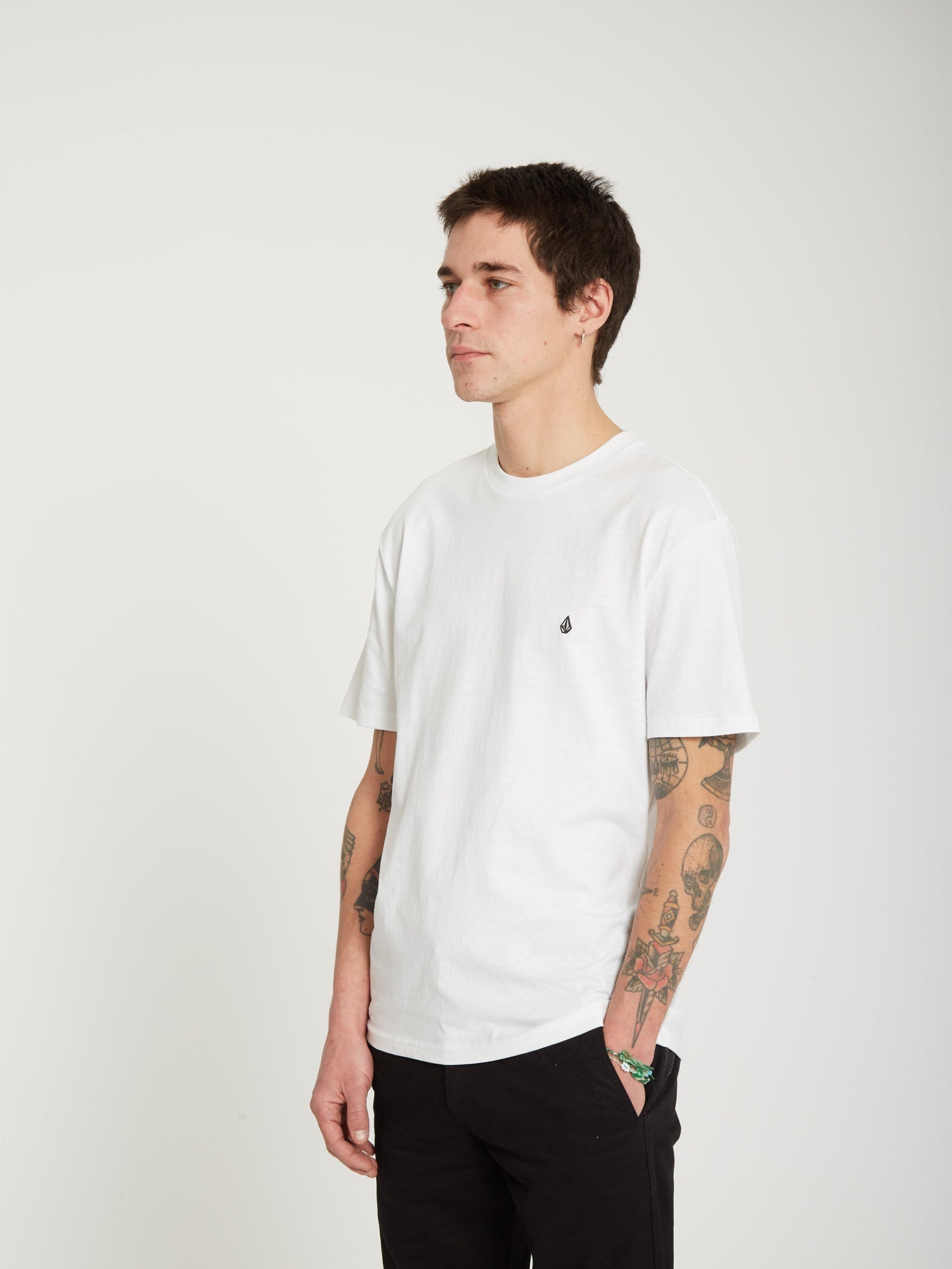 Stone Blanks T-shirt - WHITE