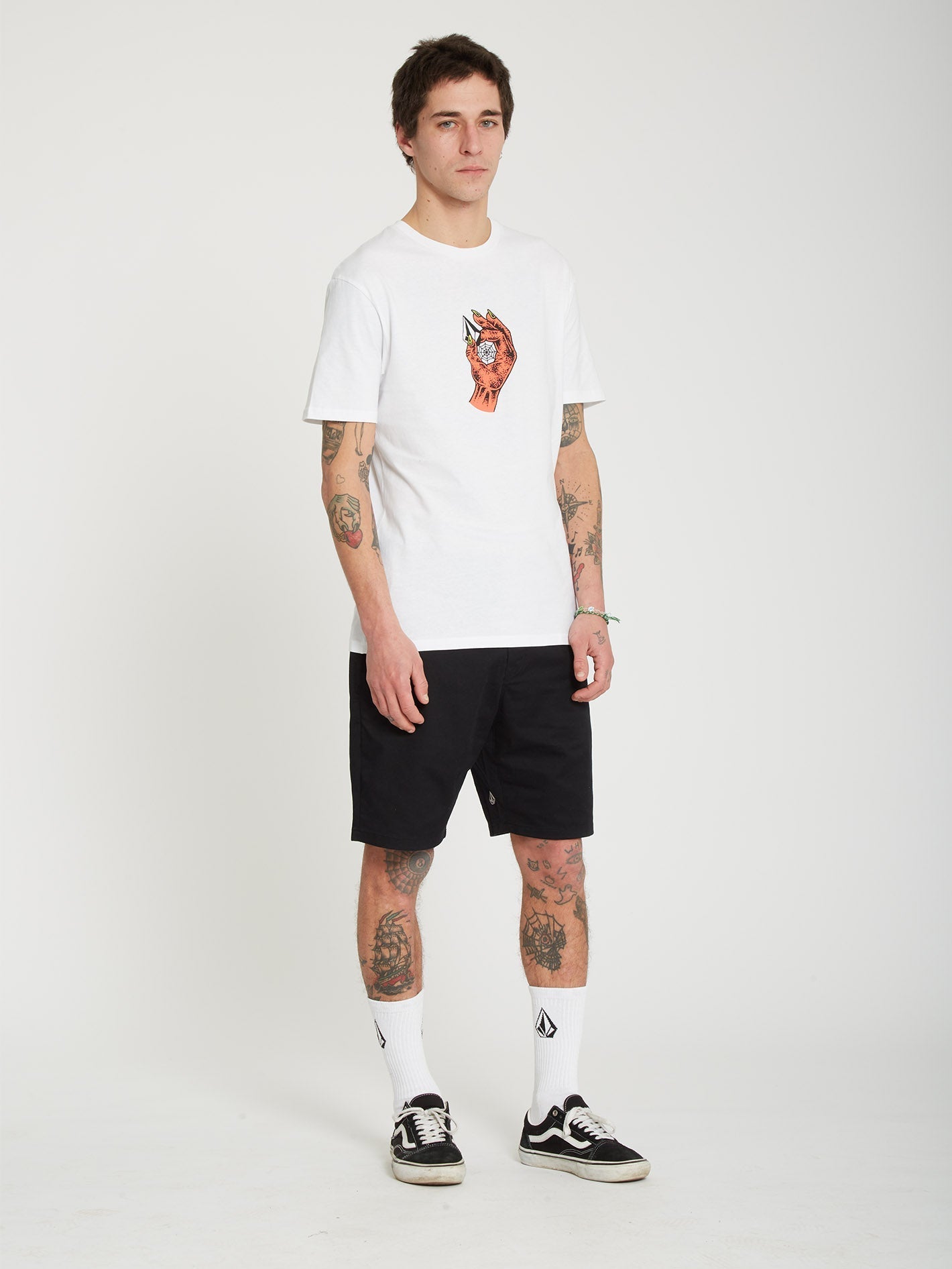 Volcom Zombie T-shirt - WHITE