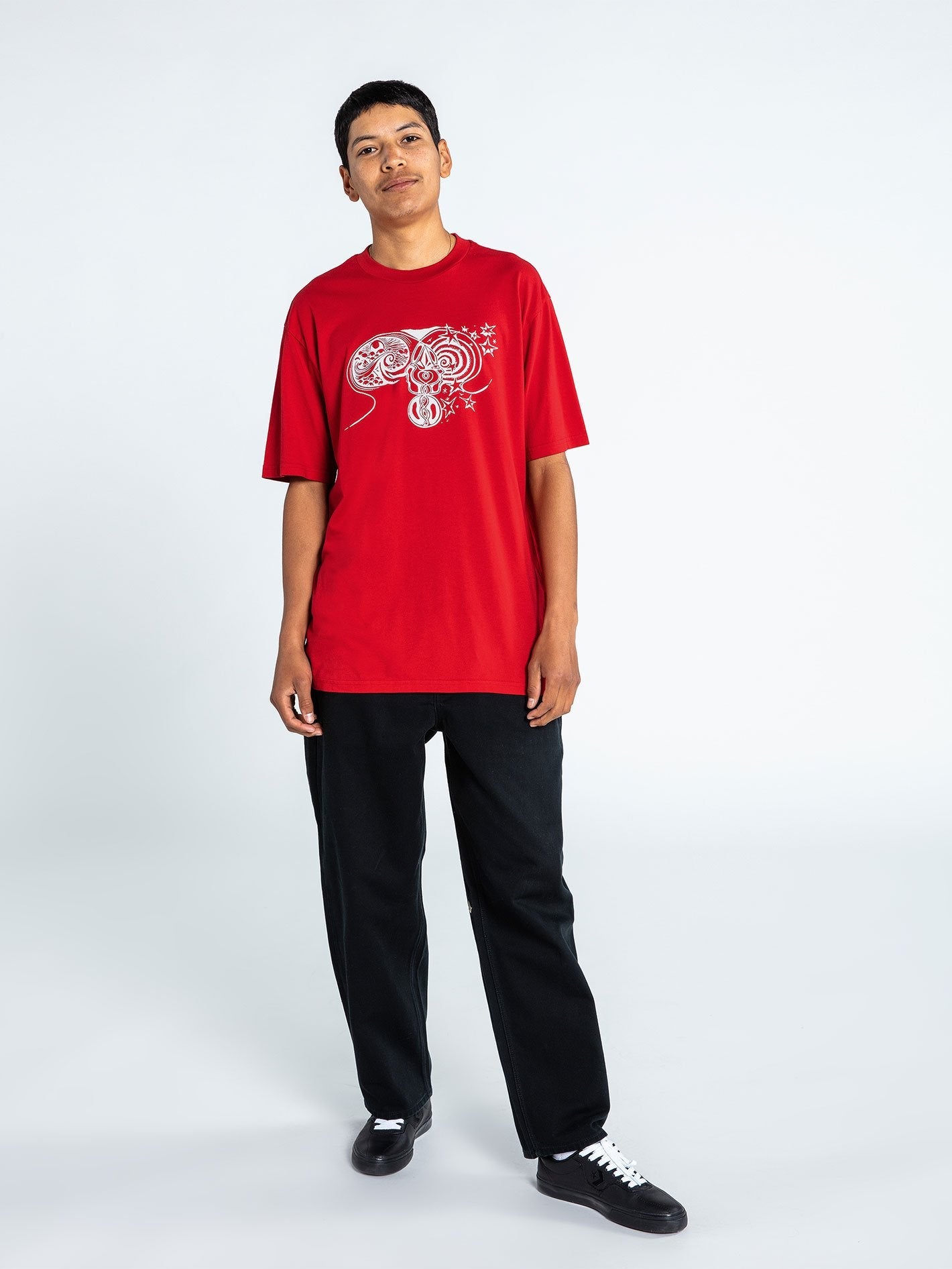 Jamie Lynn T-shirt - RIBBON RED