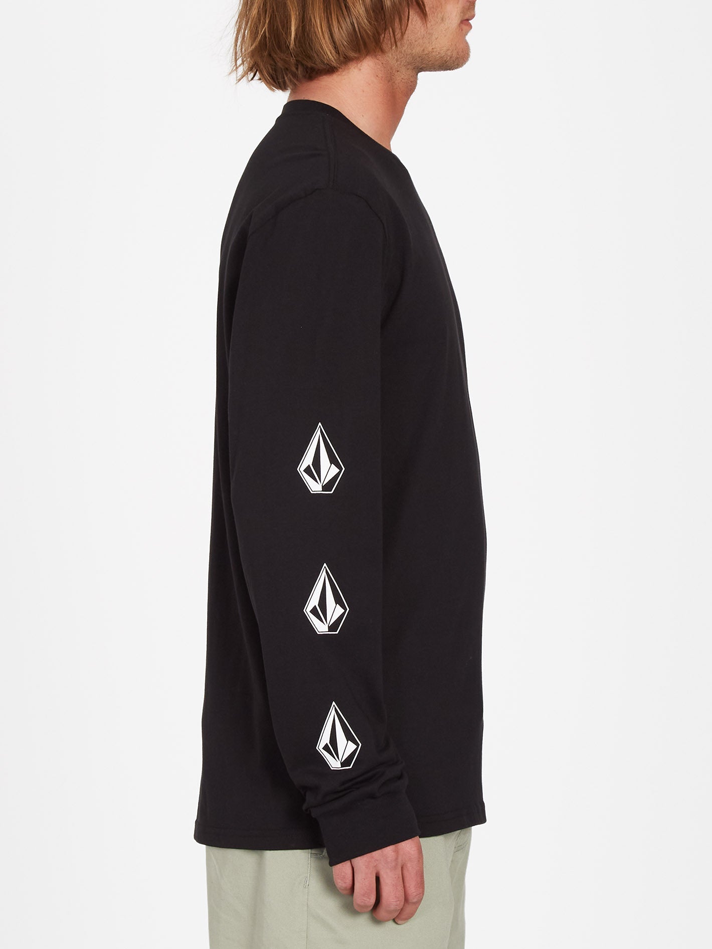Iconic Stone T-shirt - BLACK