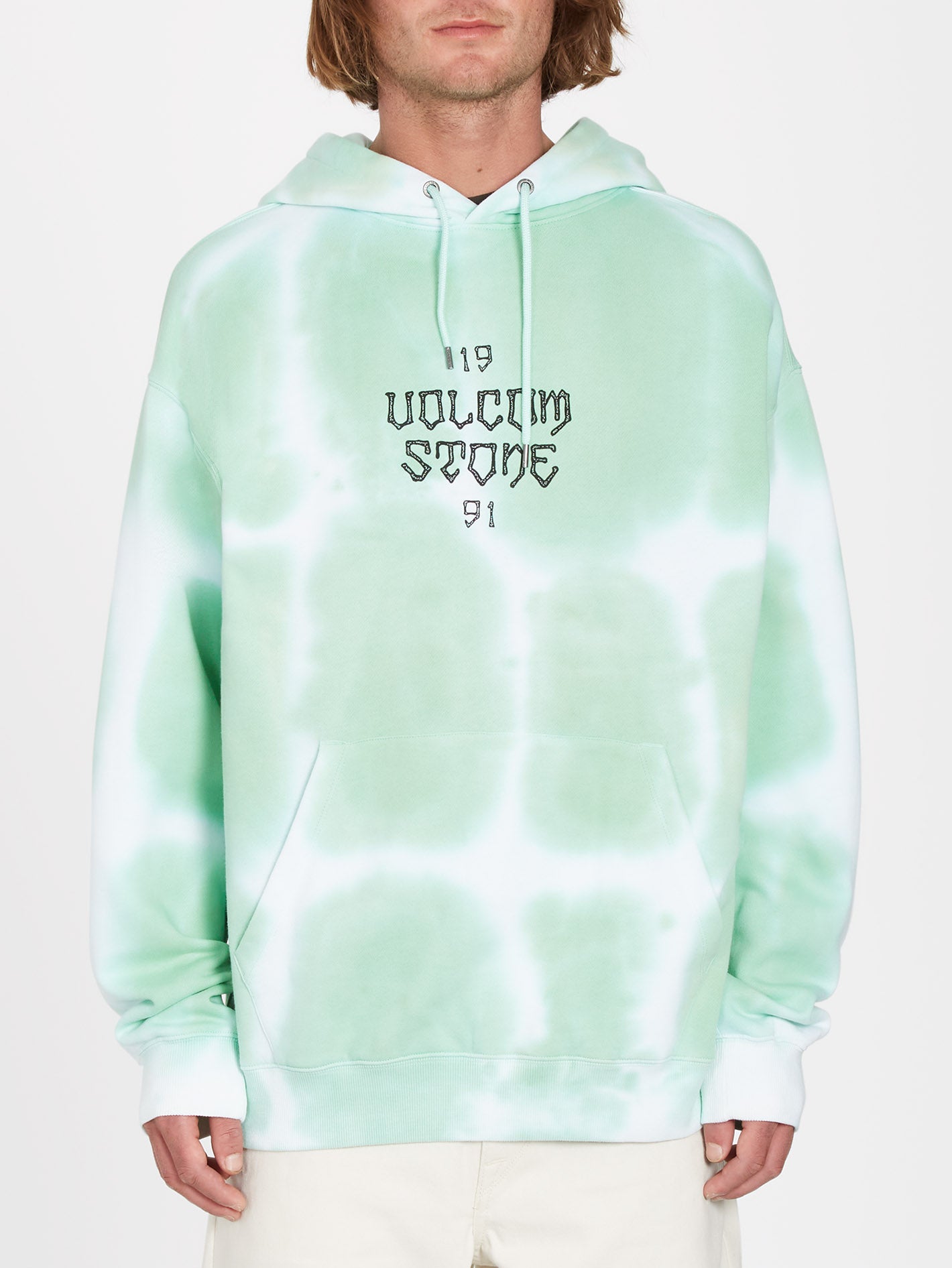 Trippin Dye Hoodie - BOTTLE GREEN