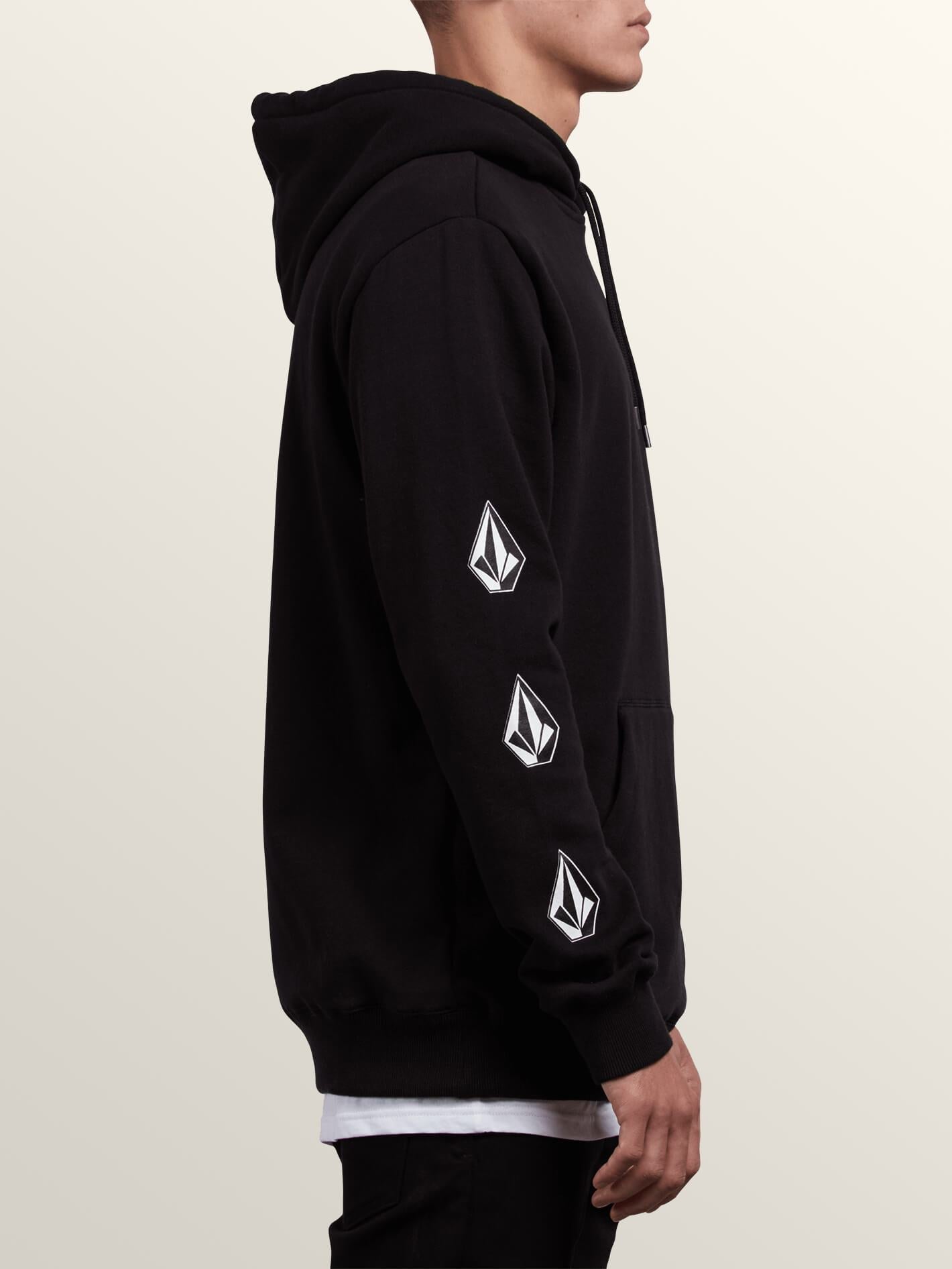 Deadly Stones Pullover Hoodie - Black
