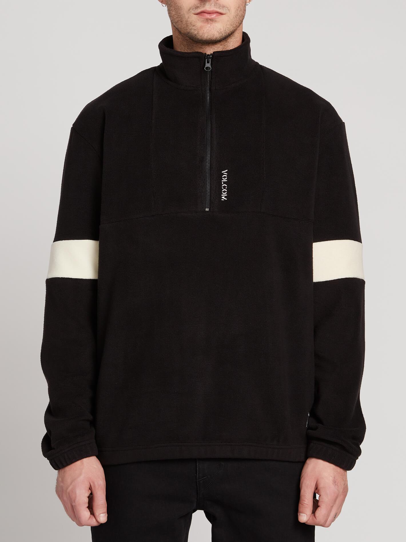 Trekker Sherpa Sweater - Black