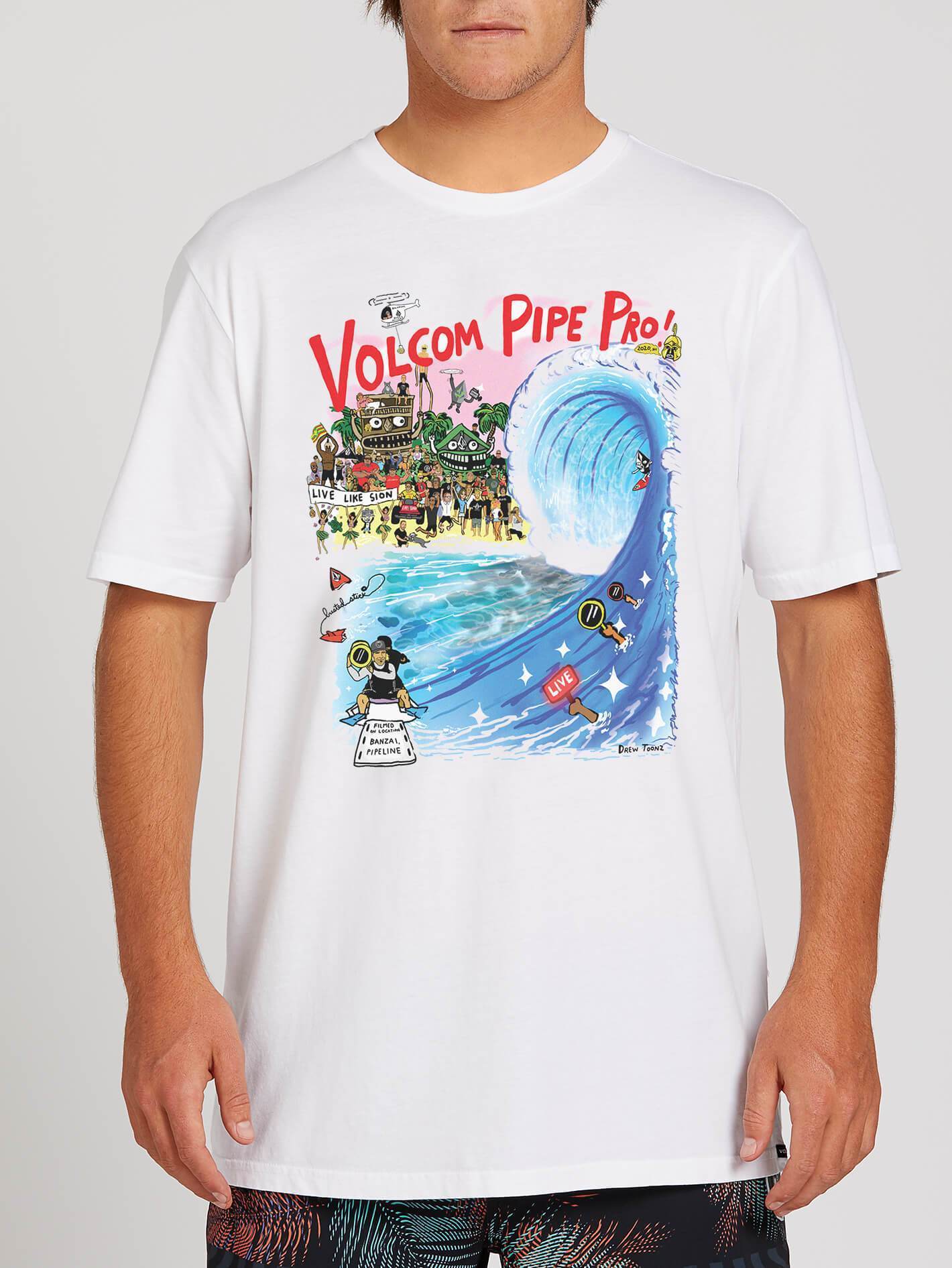 VPP Drew Toonz Short Sleeve Tee - White