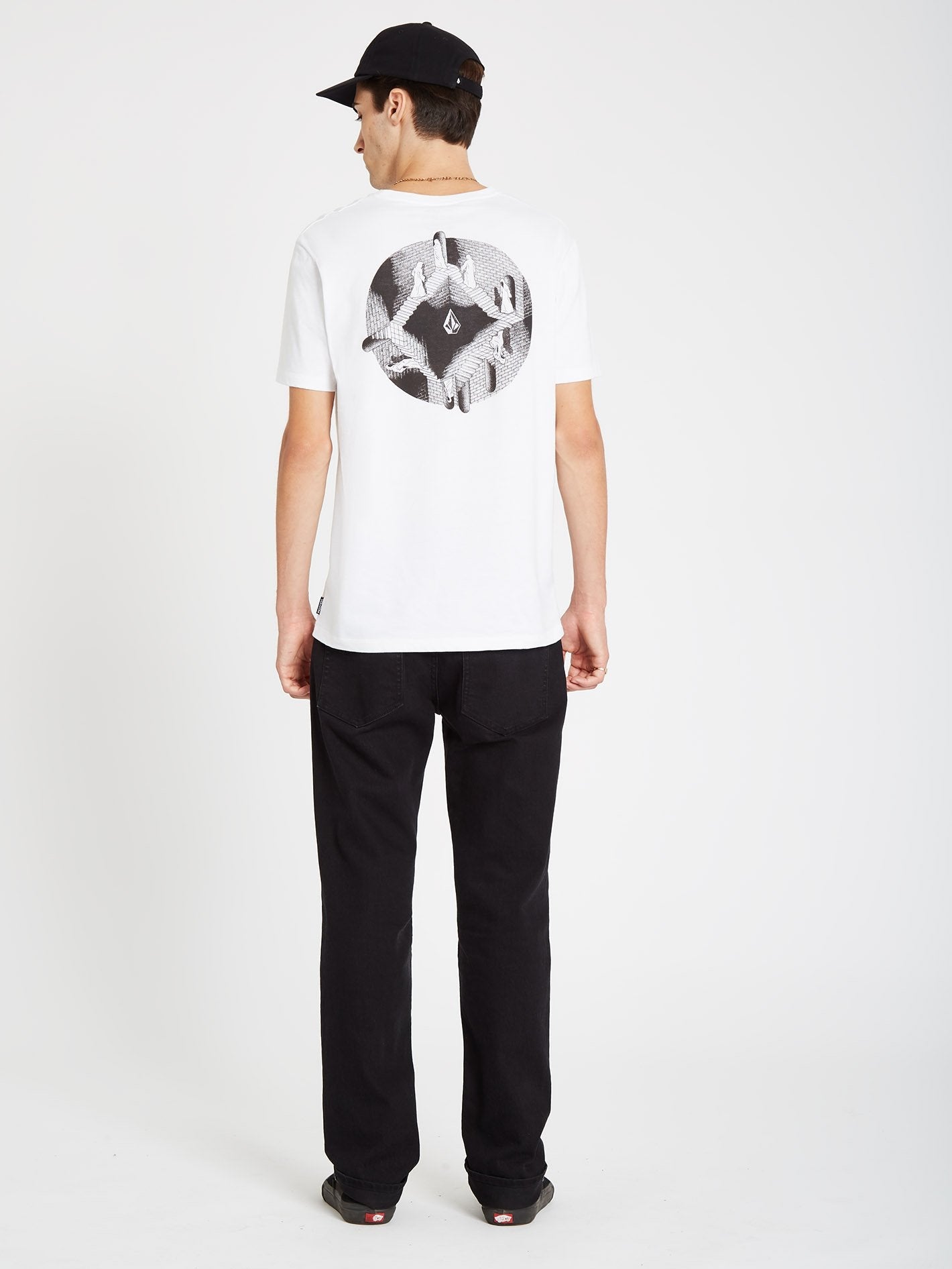 C. Vivary T-shirt - White