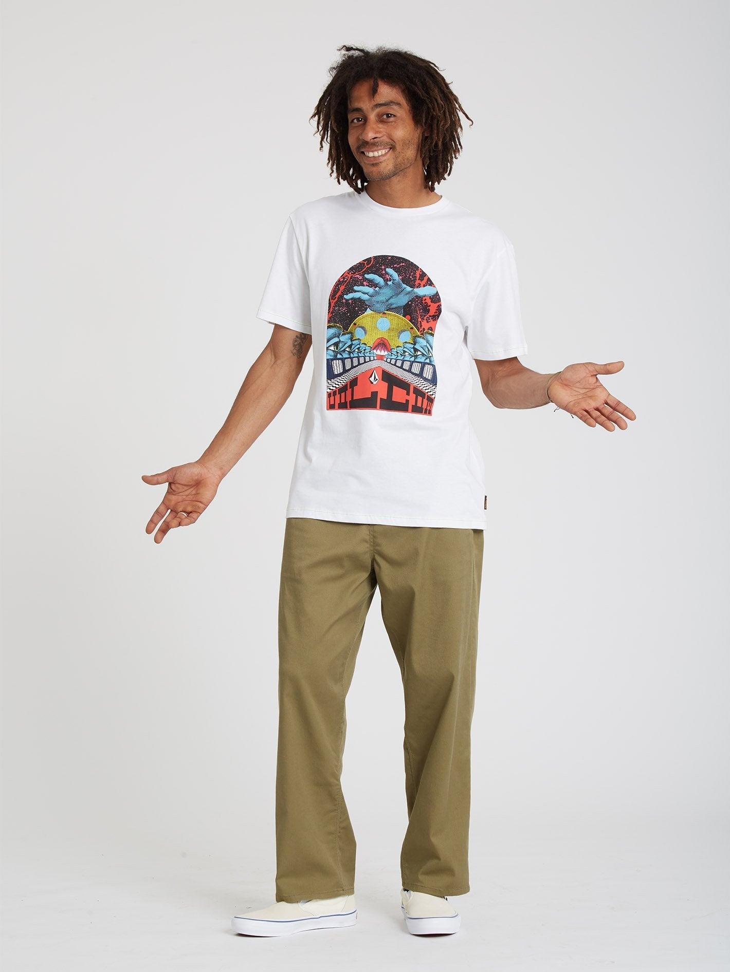 Elzo Durt T-shirt - WHITE