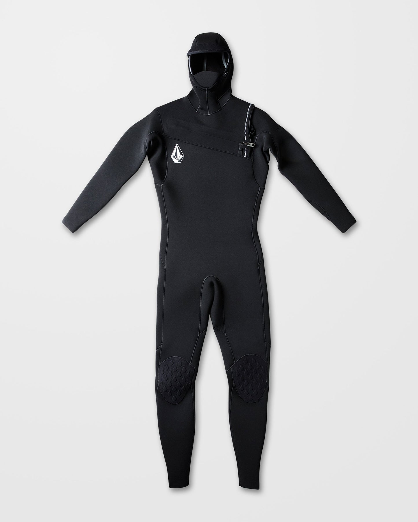 Modulator 5/4/3Mm Hooded Chest Zip Wetsuit - Black