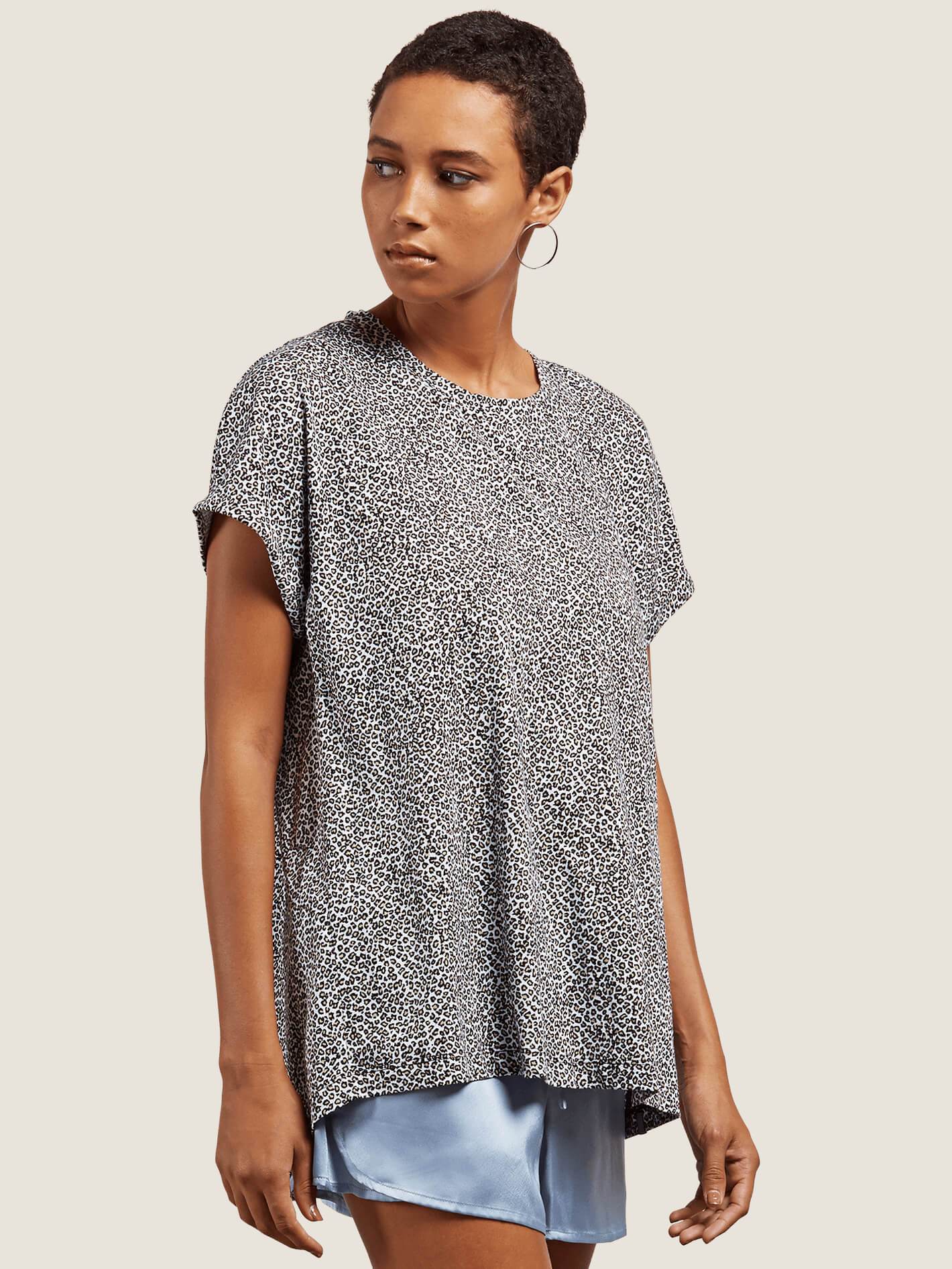 Boraborado Short Sleeve - Leopard