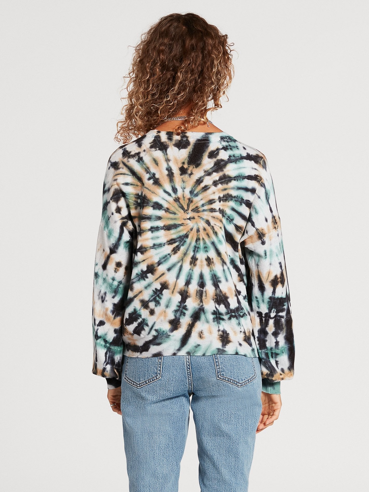Dye Tying Sweater - MULTI
