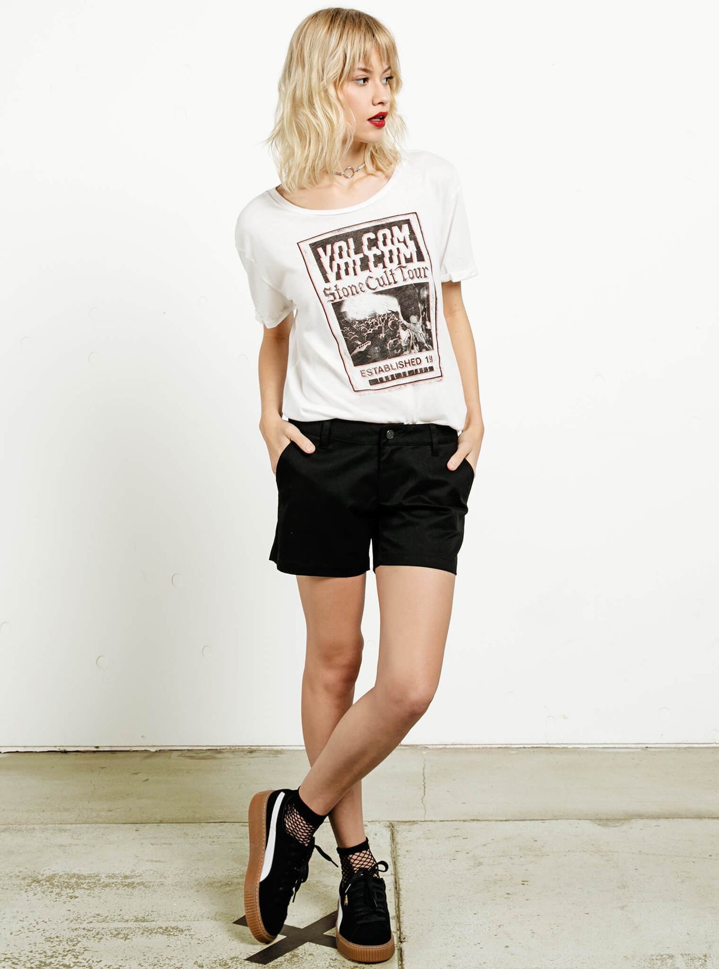Frochickie Midi Shorts - Black