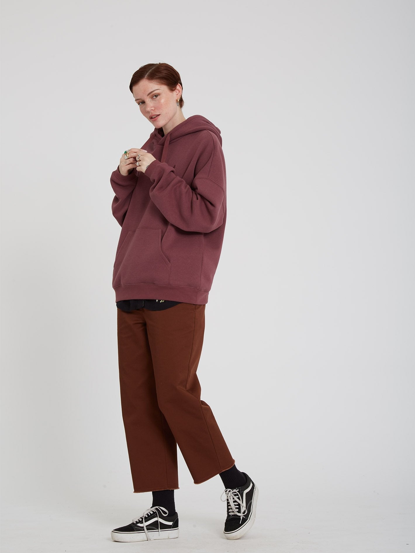 Whawhat Chino Trousers - BROWN