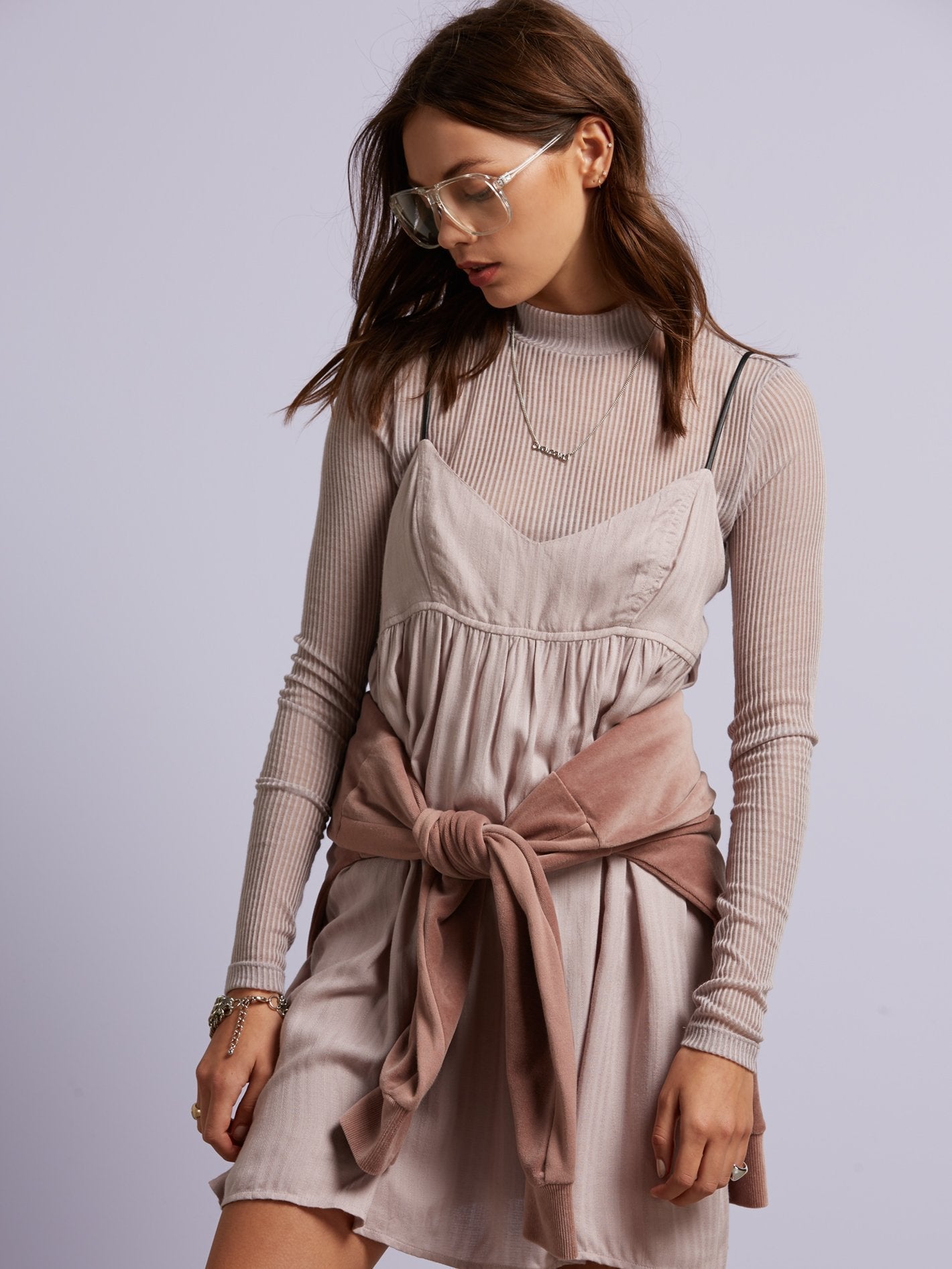 Thx It's A New Dress - Steel Purple