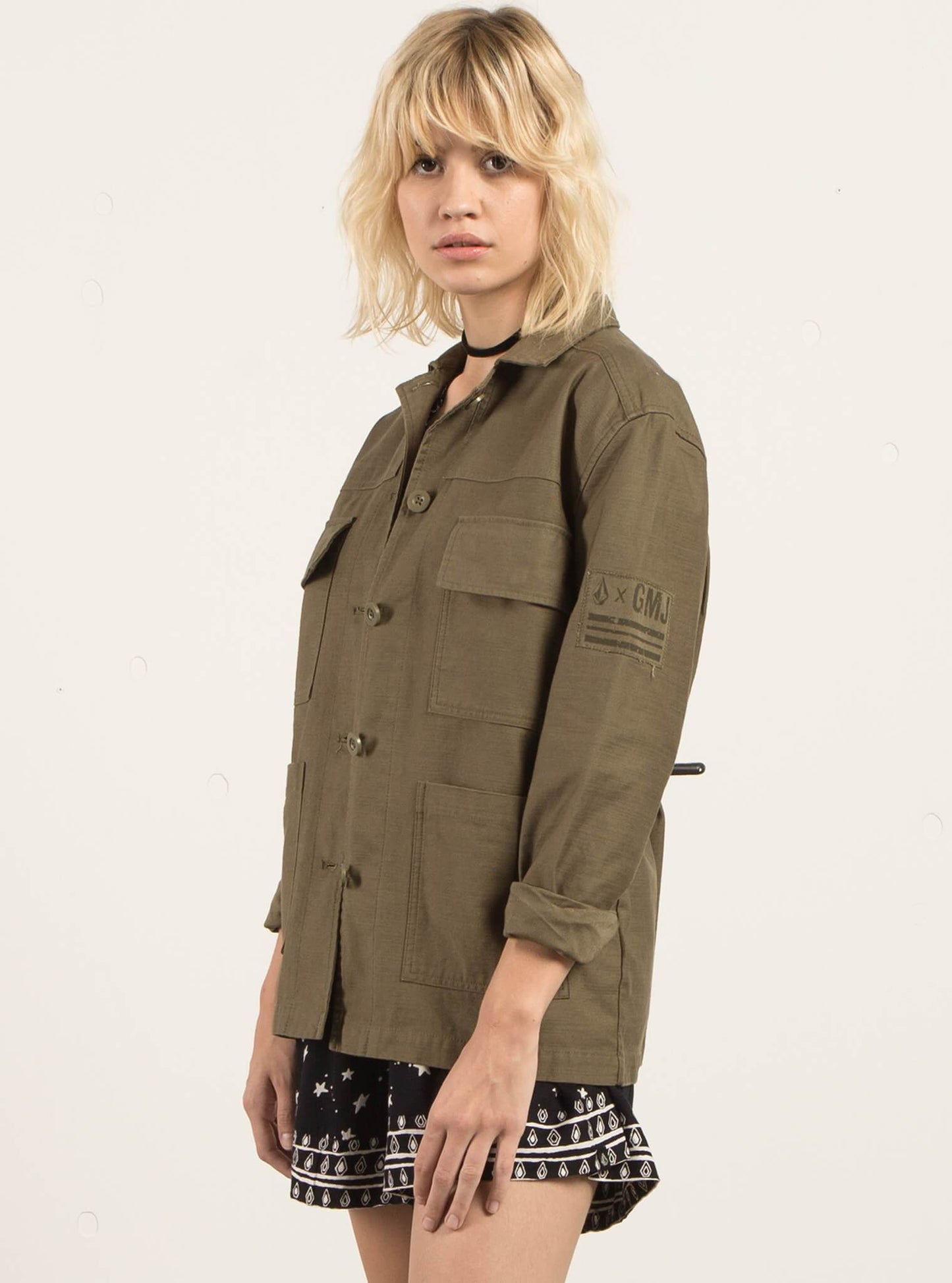 GMJ Shirt Jacket - Dark Camo