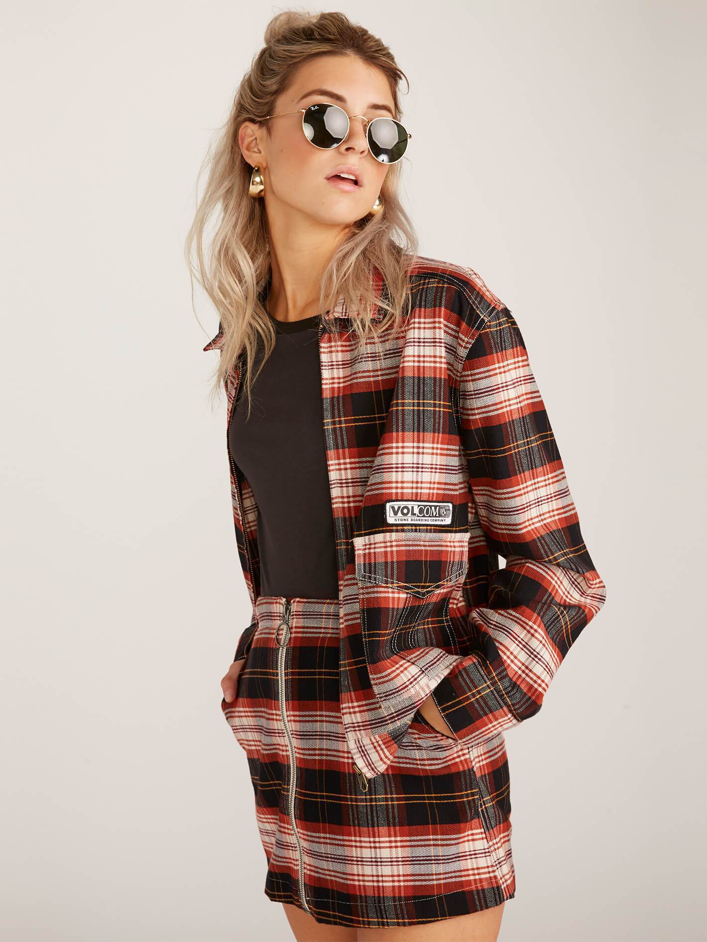 Frochickie Jacket - Black Plaid