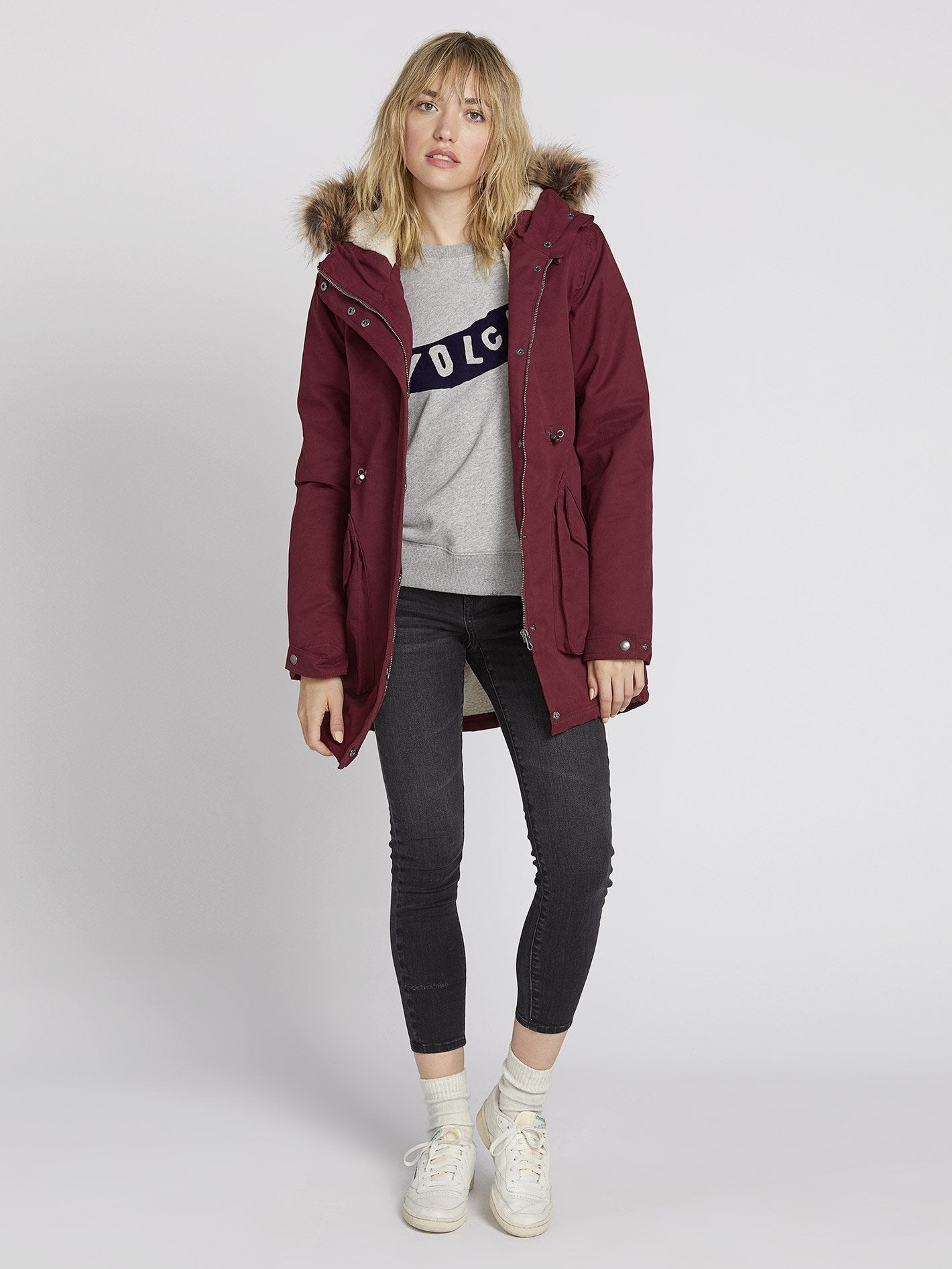 Less Is More 5K Parka - Zinfandel
