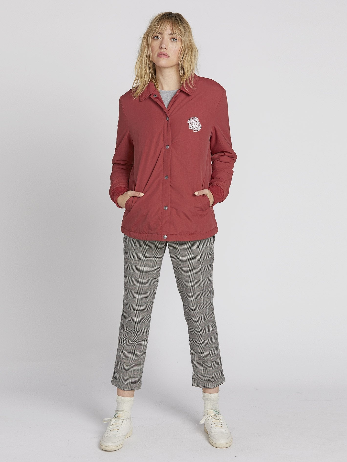 Coach Up Sherpa Jacket - Auburn