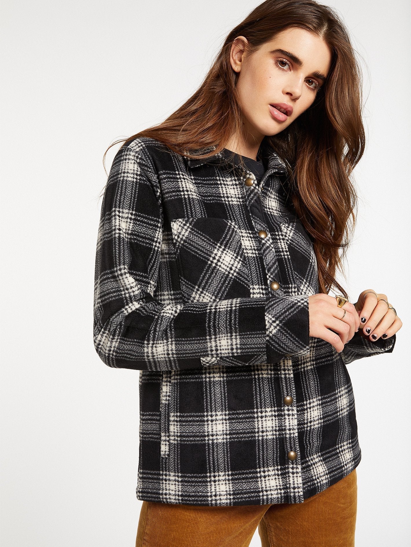 Plaid Dreams Jkt - SAND
