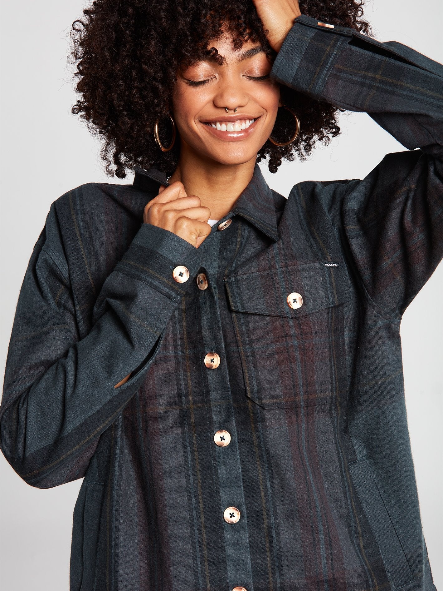 Sound Trip Jacket - BLACK PLUM