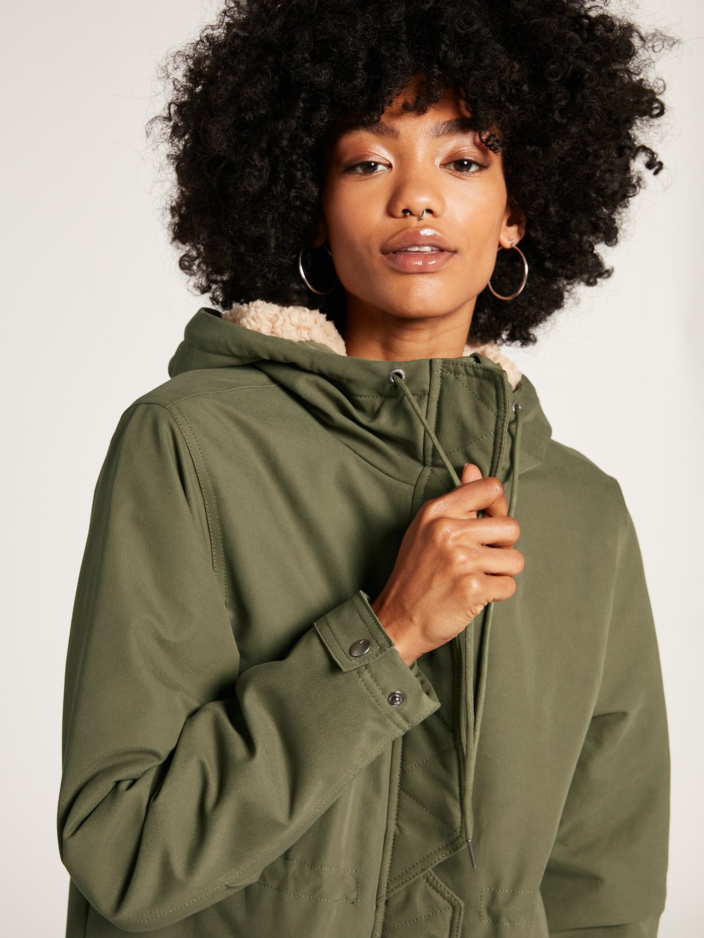 Less Is More 5K Parka - ARMY GREEN COMBO
