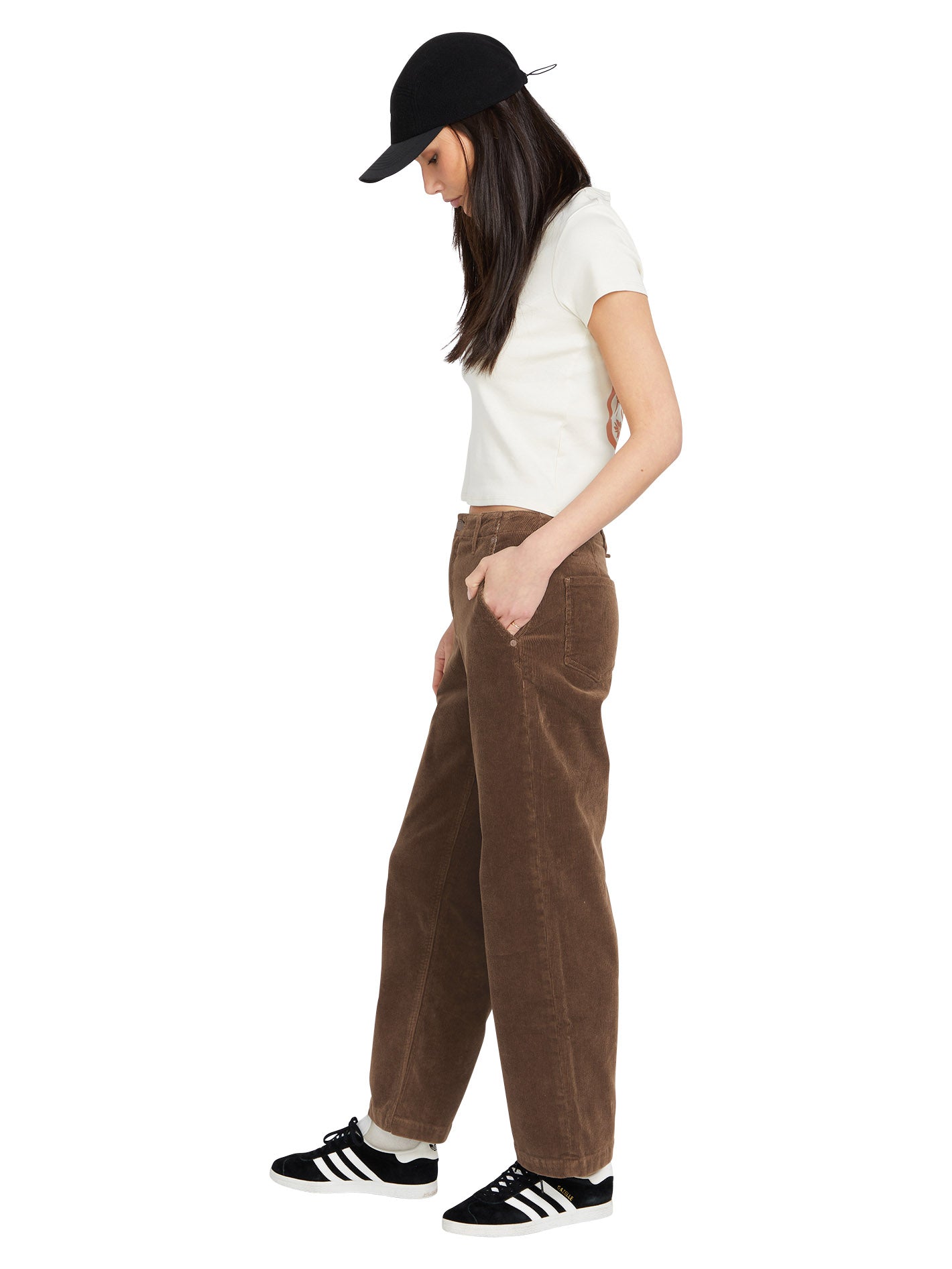 1991 Stoned Low Rise Corduroy Jeans - CHOCOLATE