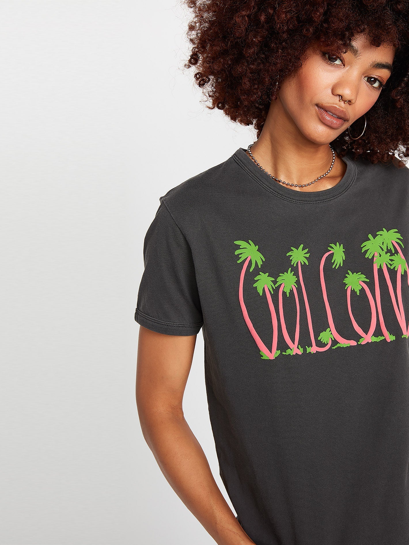 Truly Ringer T-shirt - BLACK
