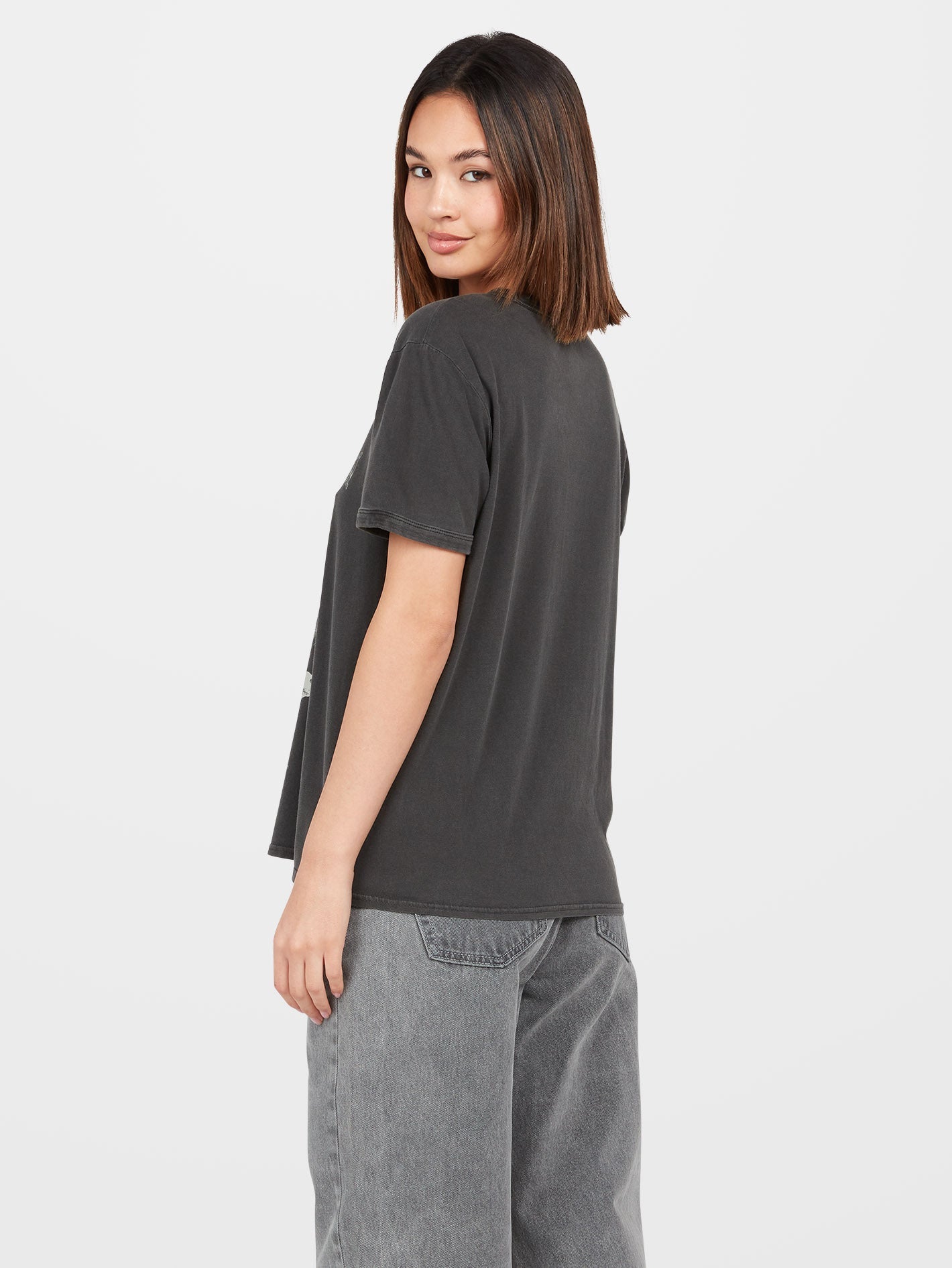 Truly Ringer T-shirt - BLACK