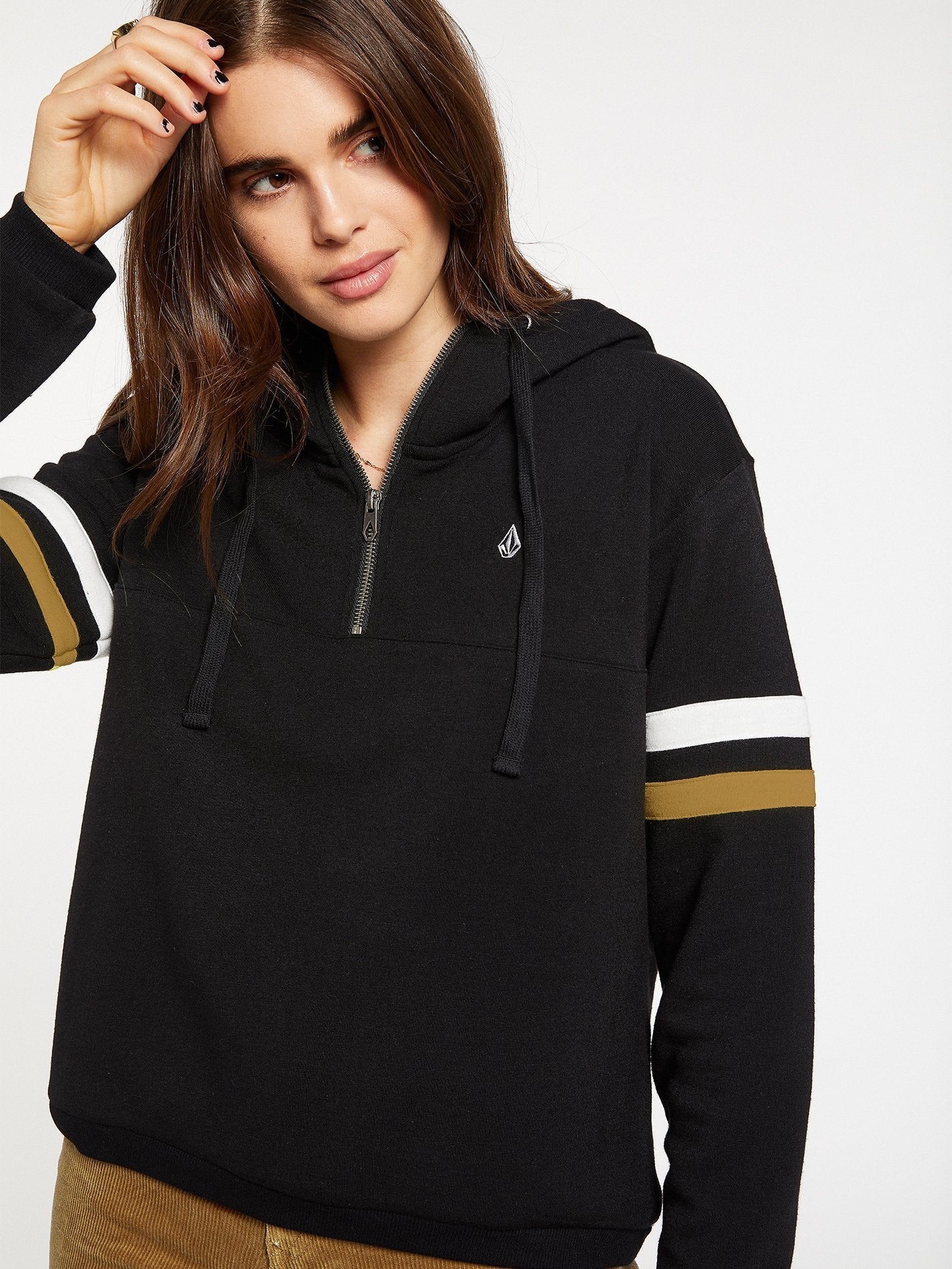 Color Coded Hoodie - BLACK