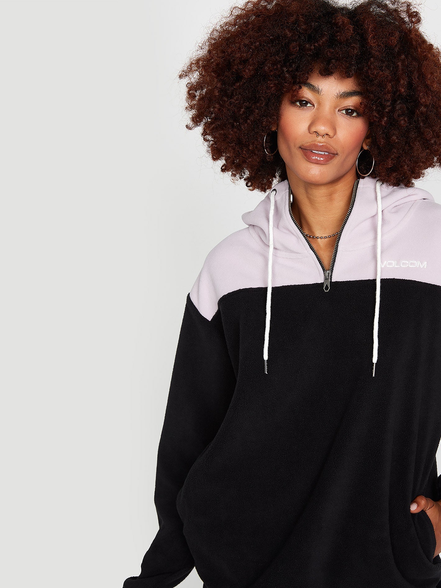 Trackshun Hoodie - BLACK COMBO
