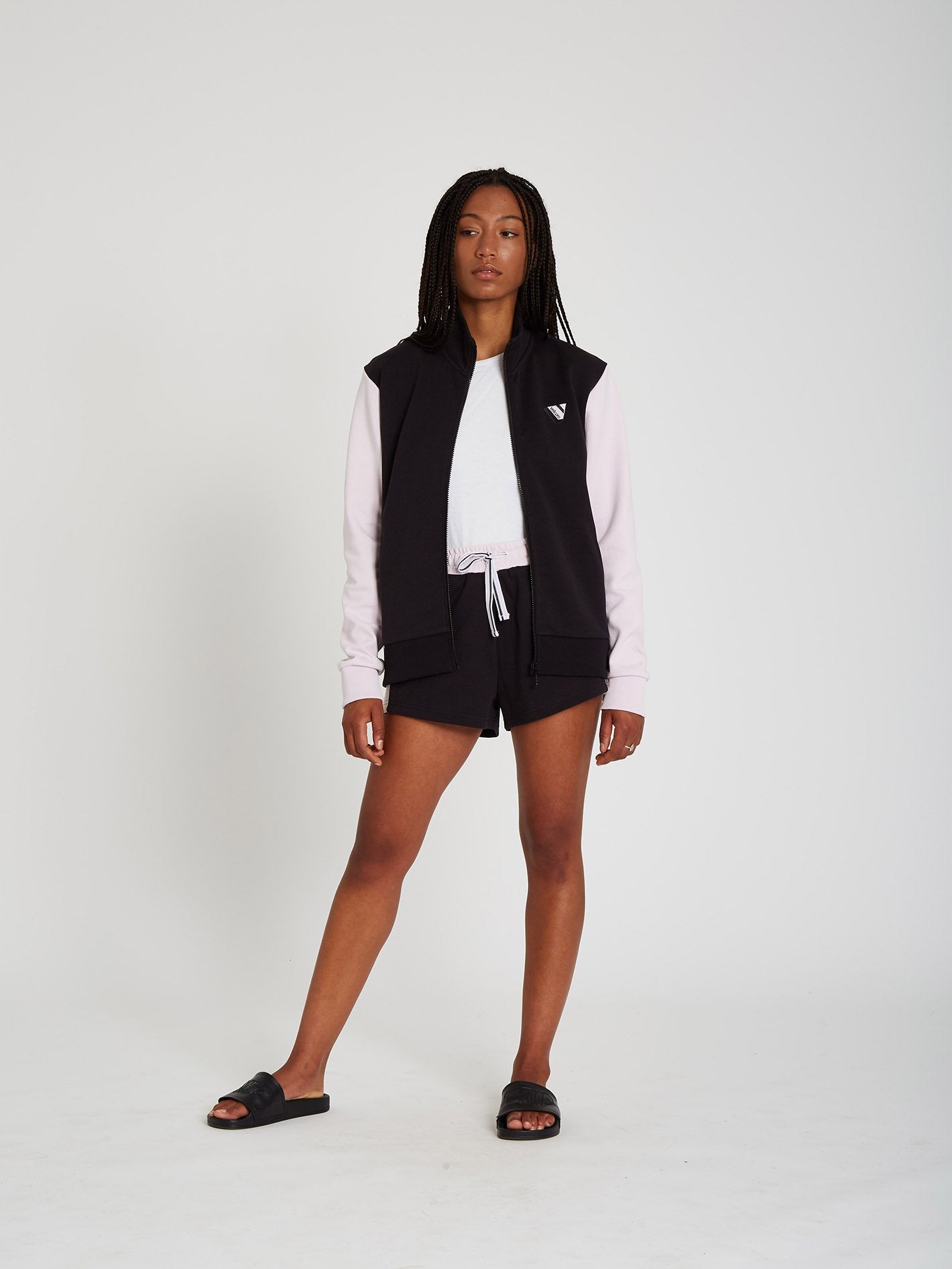 Siiya Track Sweatshirt - Black