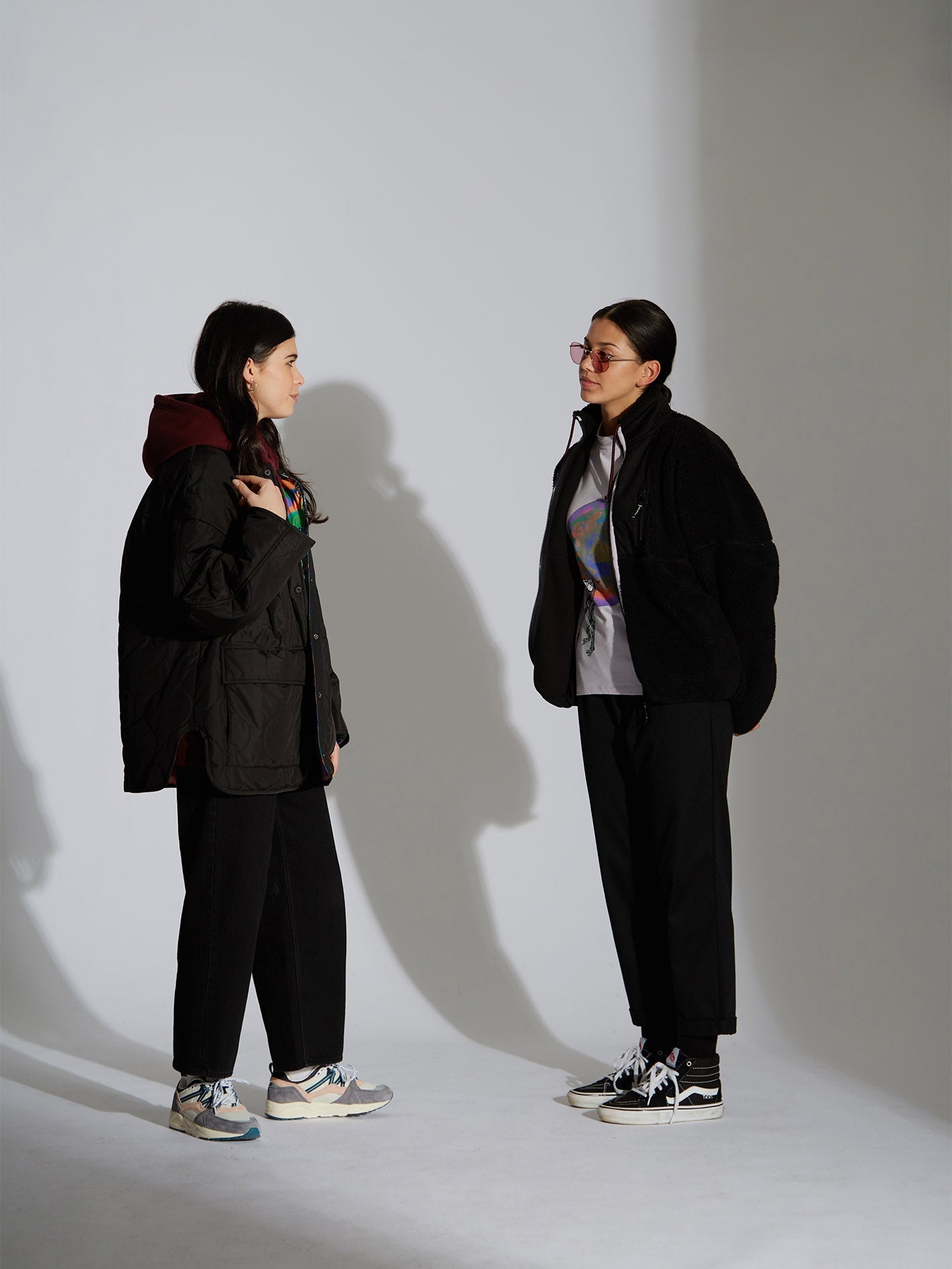 Fuzoff Sherpa Jacket - BLACK